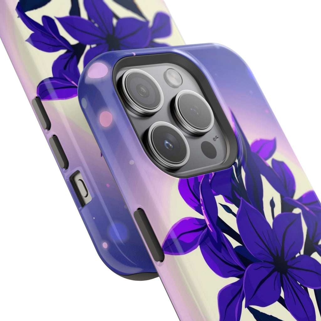 iPhone Floral Crown Mystic Art 13 Bold Modern Everyday Snap Case · iPhone Case