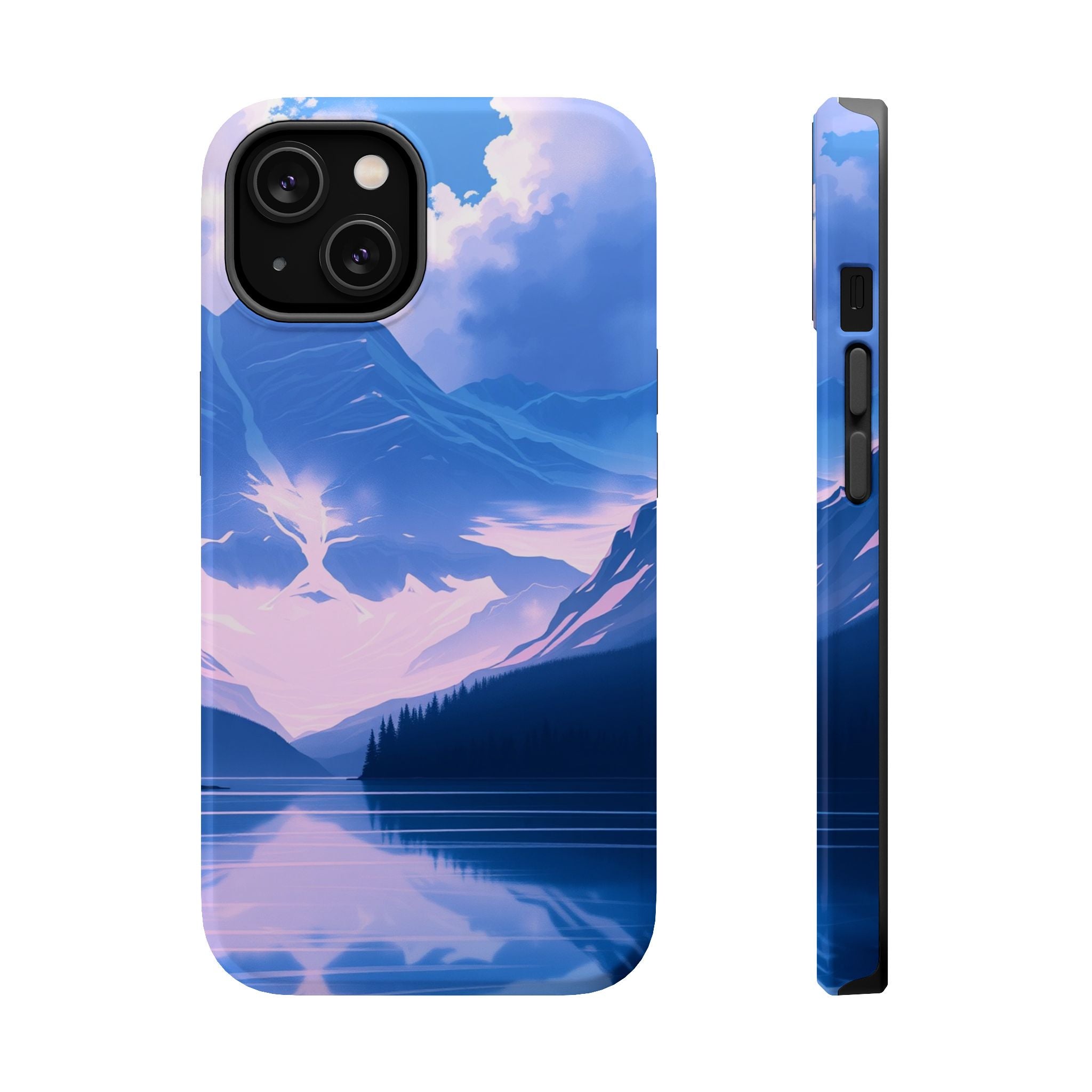 iPhone Glacier Lake Dreamy Ethereal Slim Everyday Designer Case · iPhone Case