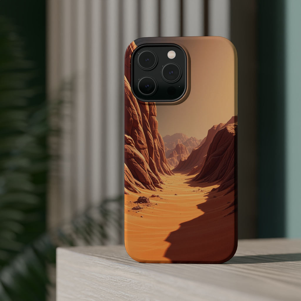 iPhone Burnt Orange And Sand Valley Floor Slim iPhone 20 Everyday · iPhone Case