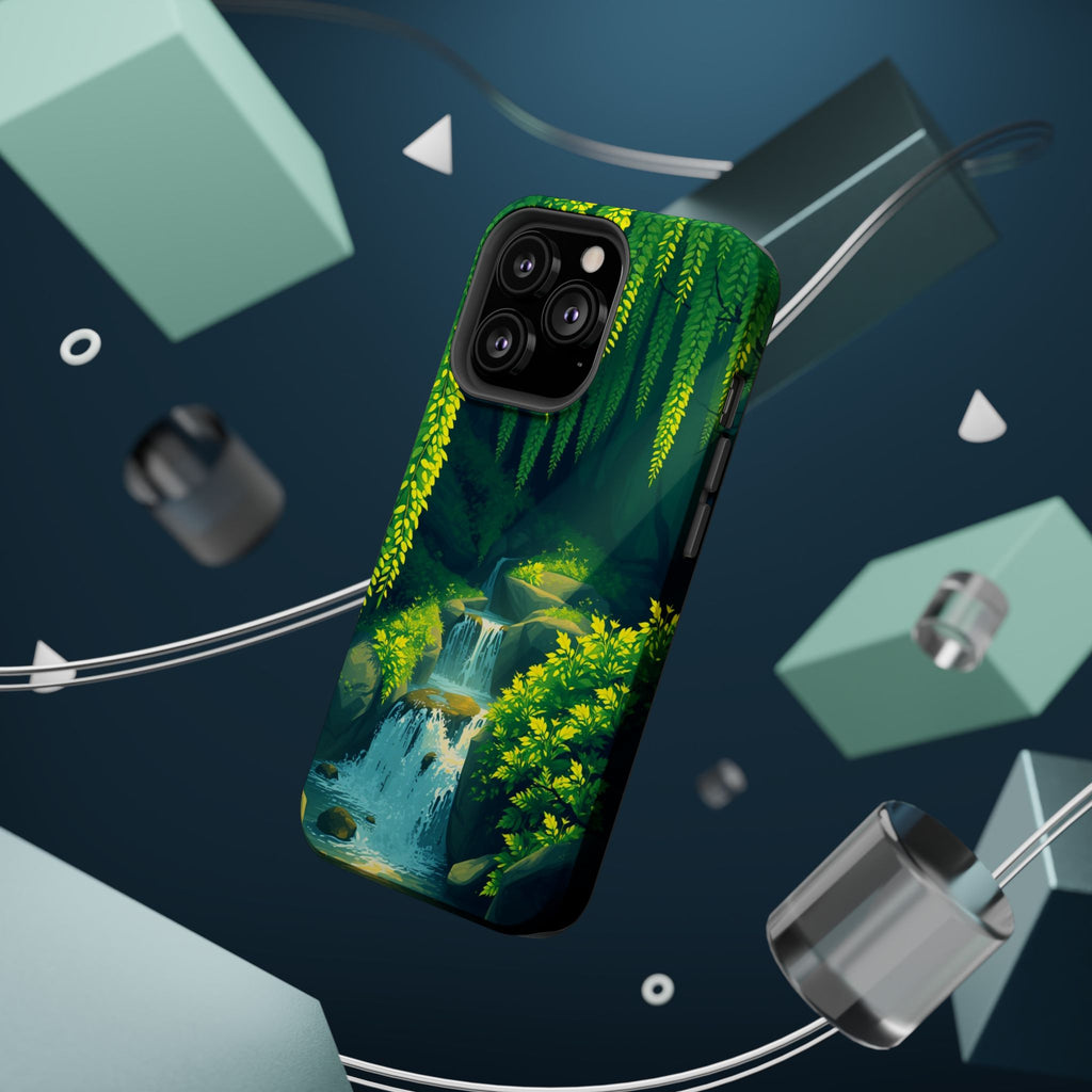 iPhone Earthy Wisteria Cascade Design Slim Everyday iPhone 13 Designer · iPhone