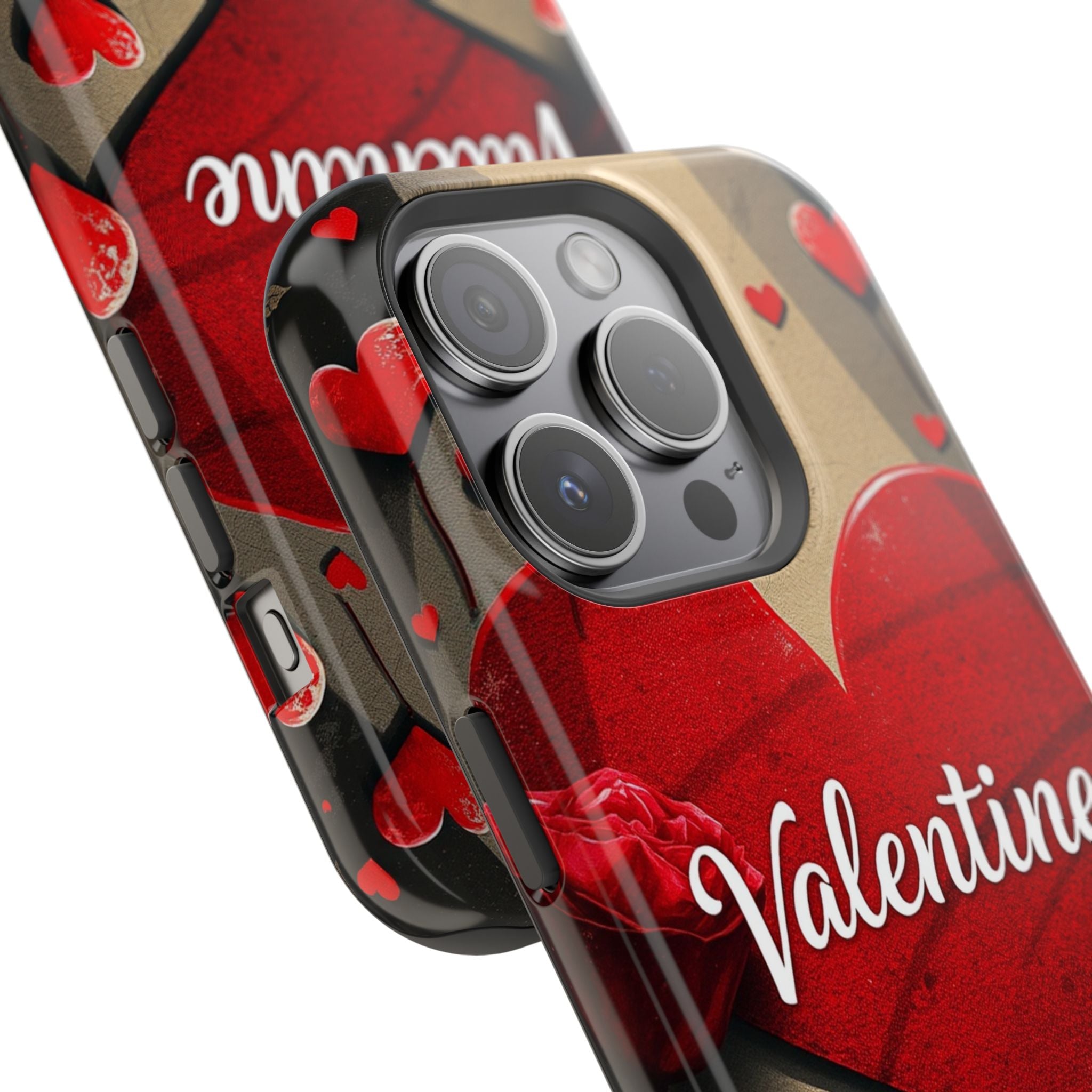 iPhone Serene Vintage Valentine Card Design Slim Everyday Designer Case · iPhone