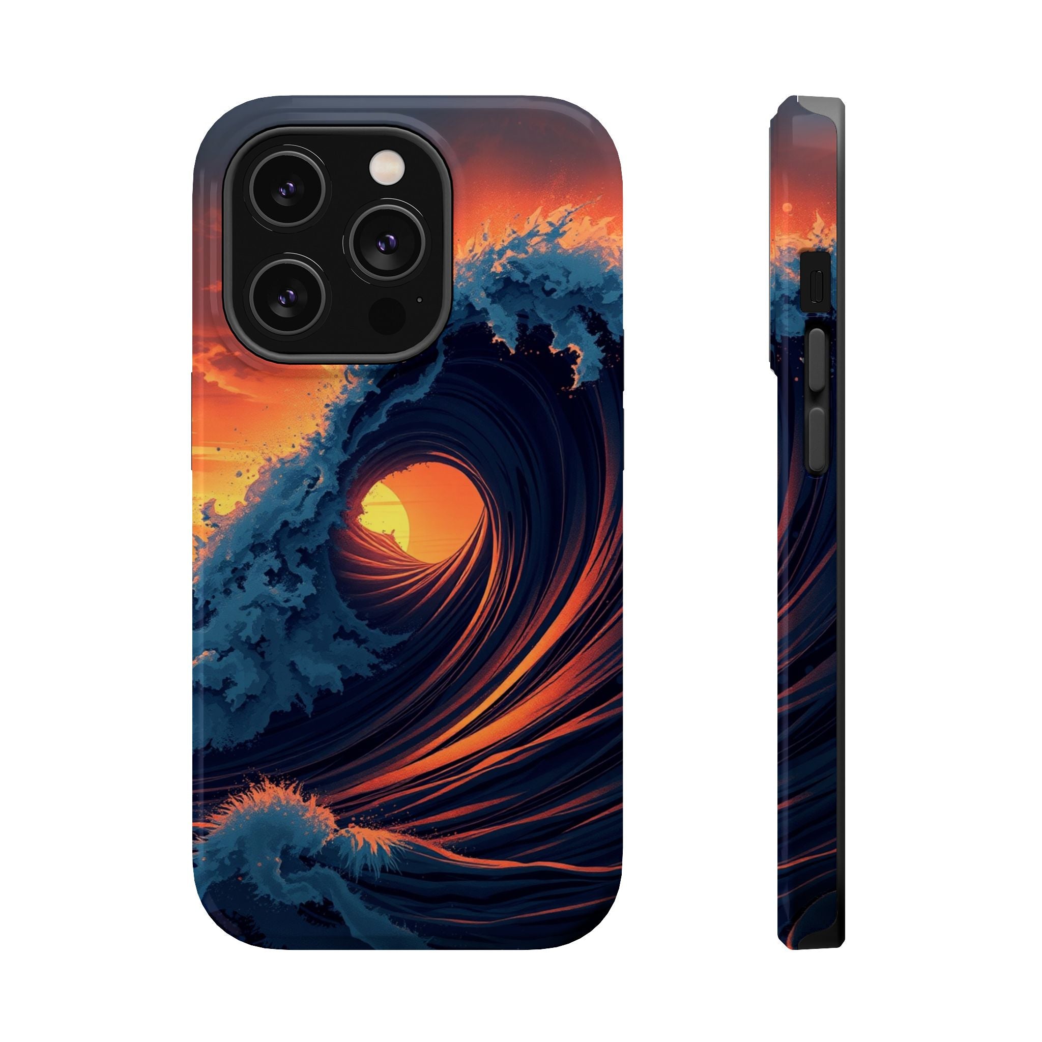 iPhone Radiant Sound Wave Design Bold Modern Everyday Snap Case · iPhone Case