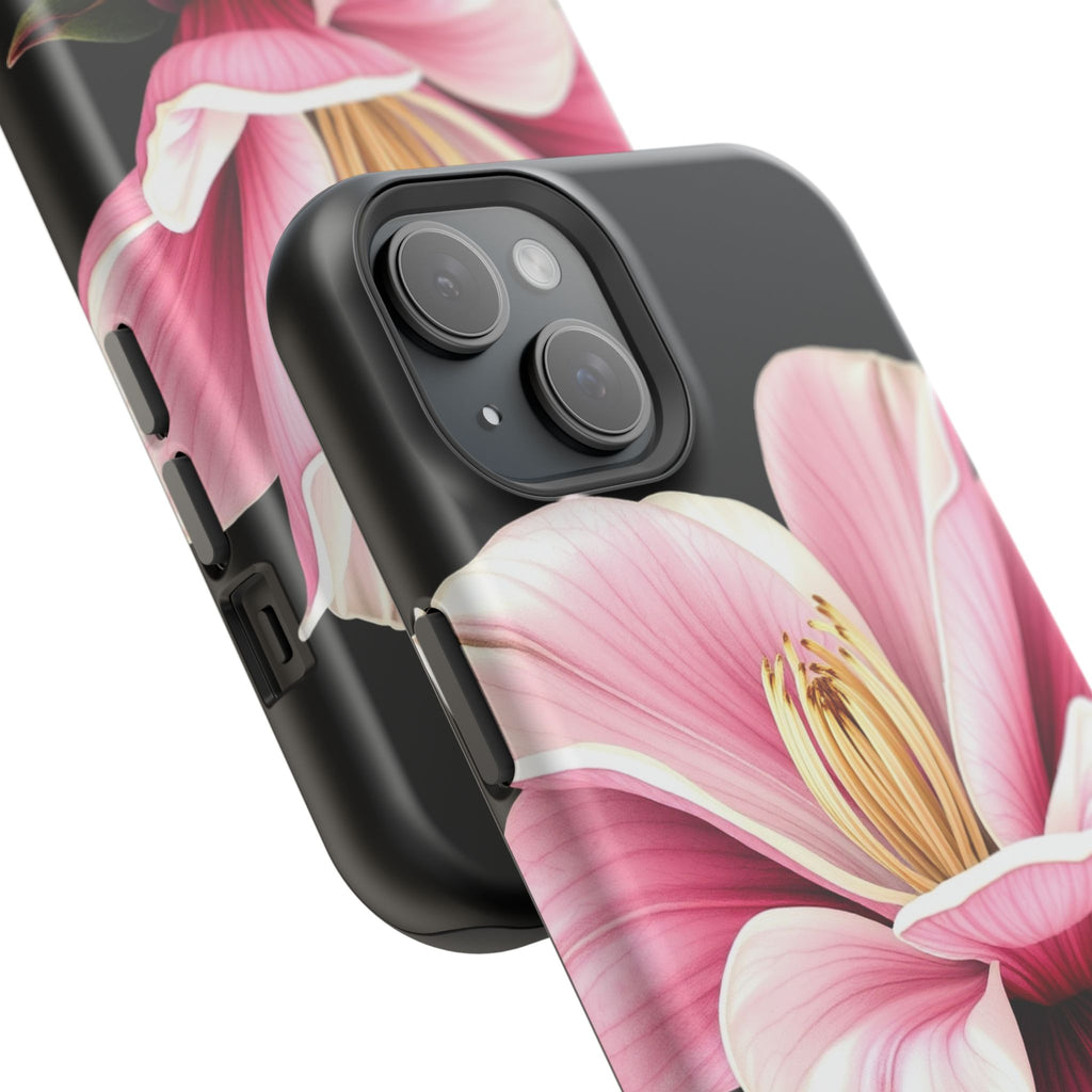 iPhone Magnolia Dream Dark Gothic Ink Slim Everyday Designer Case · iPhone Case