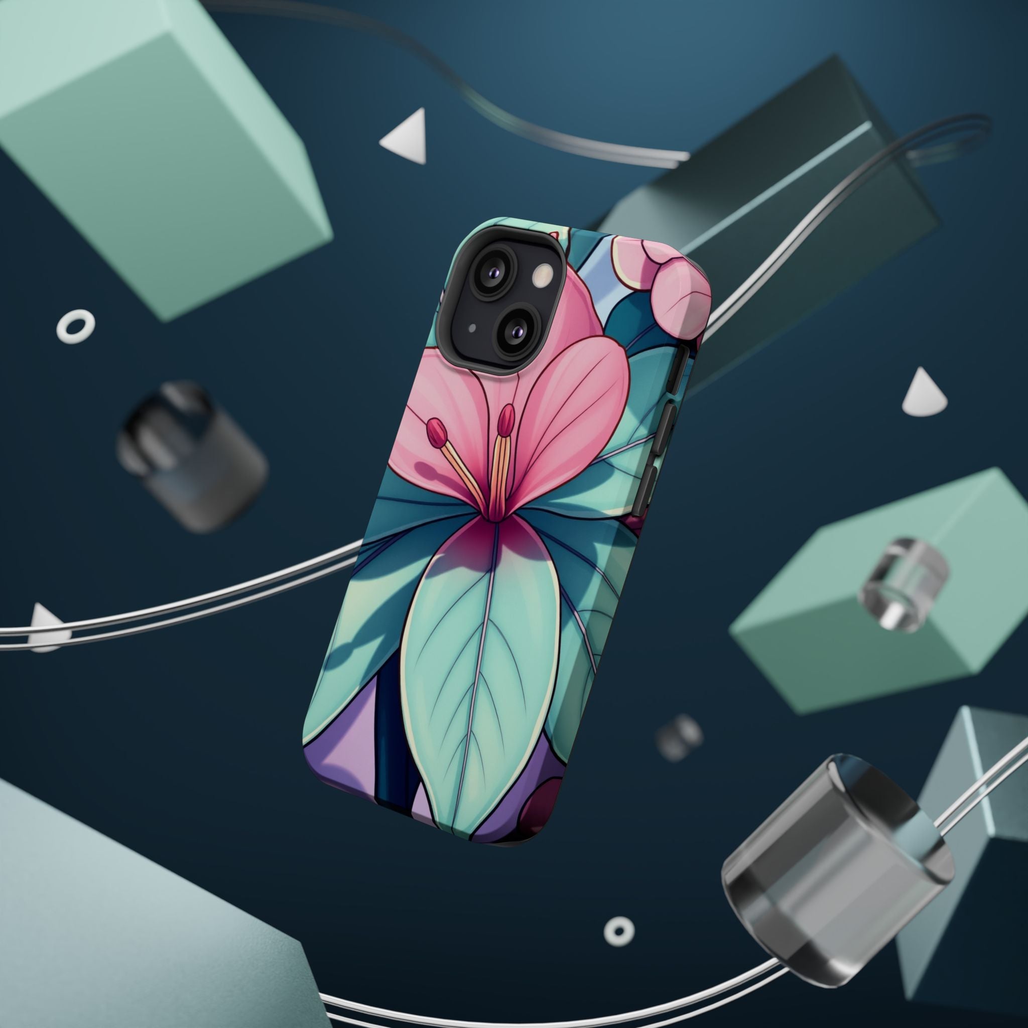 iPhone Earthy Tropical Bloom Design 11 Slim Everyday Designer Case · iPhone Case