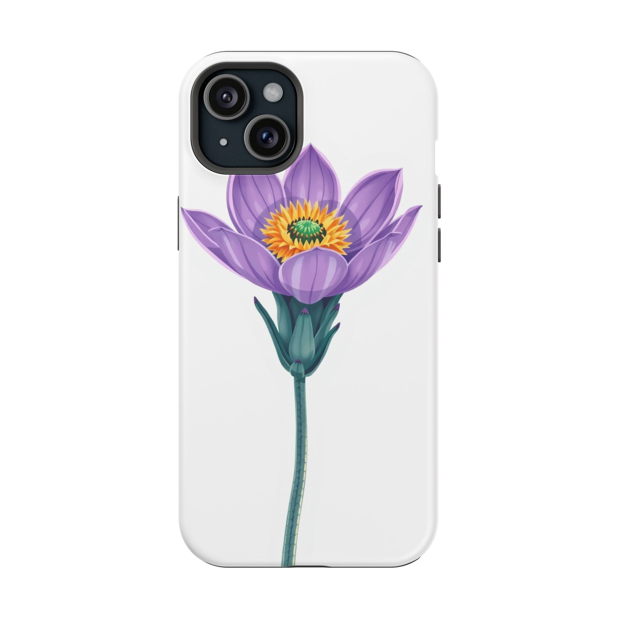 iPhone Indigo And Violet Desert Flower Slim Everyday Designer Case · iPhone Case