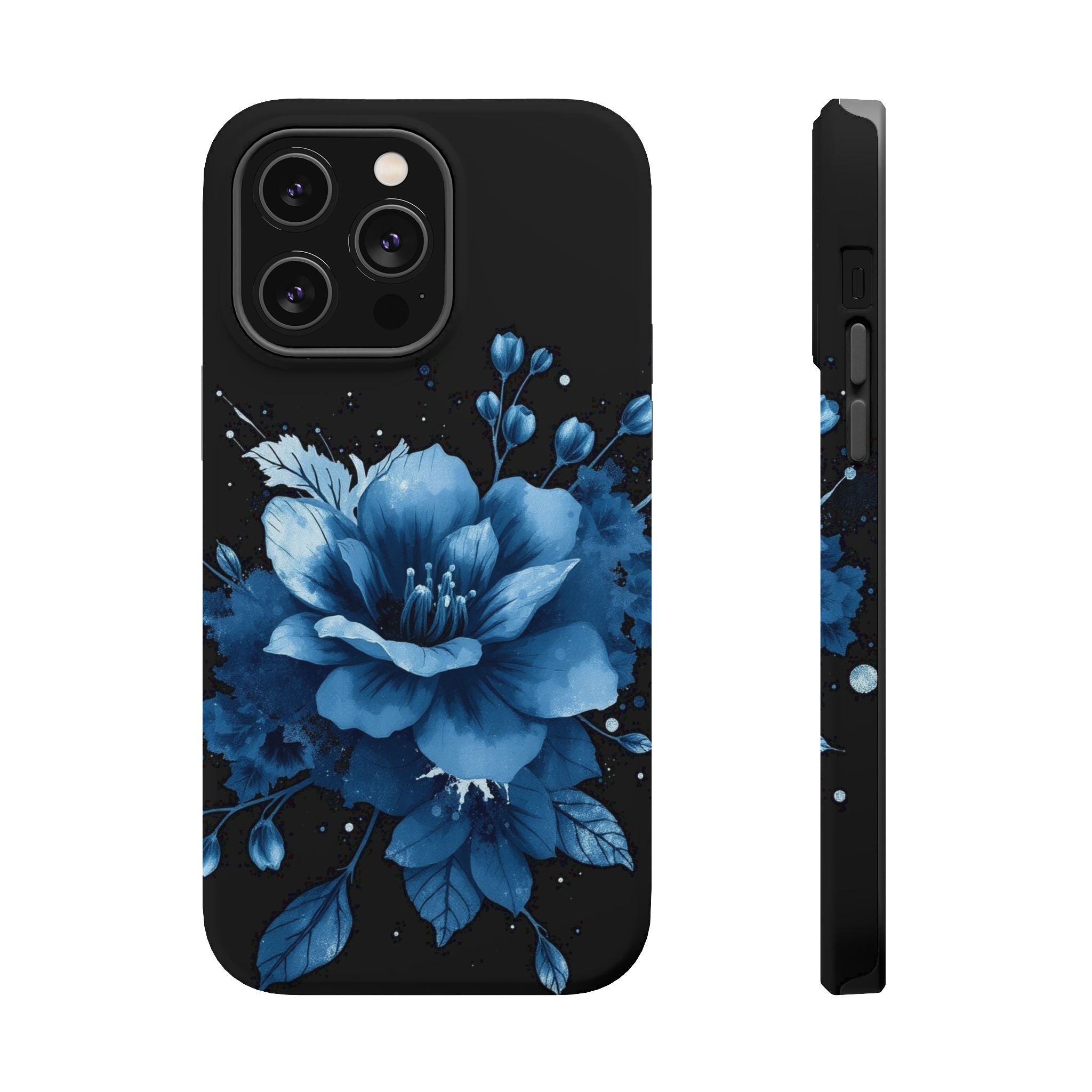 iPhone Serene Floral Watercolor Splash Design Slim Everyday Designer · iPhone Ca