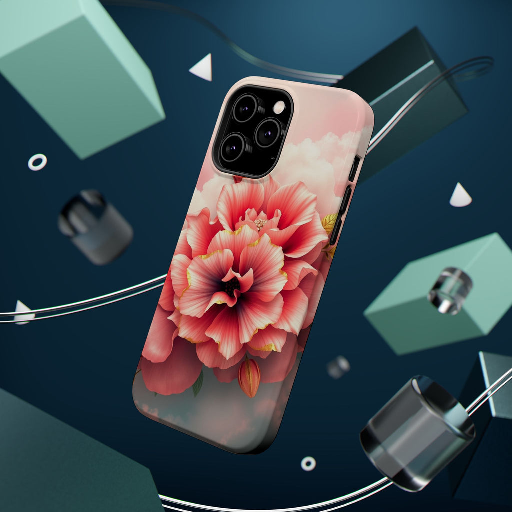 iPhone Pastel Floral Cloud Gold Foil Luxury Slim iPhone Everyday · iPhone Case