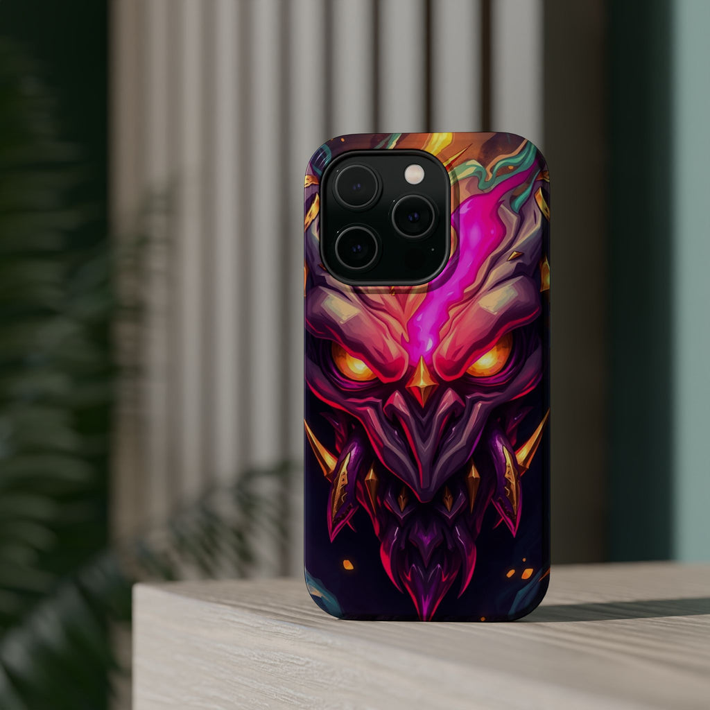 iPhone Chaos Goblin Energy Gold Foil Luxury Slim Everyday Designer Case · iPhone