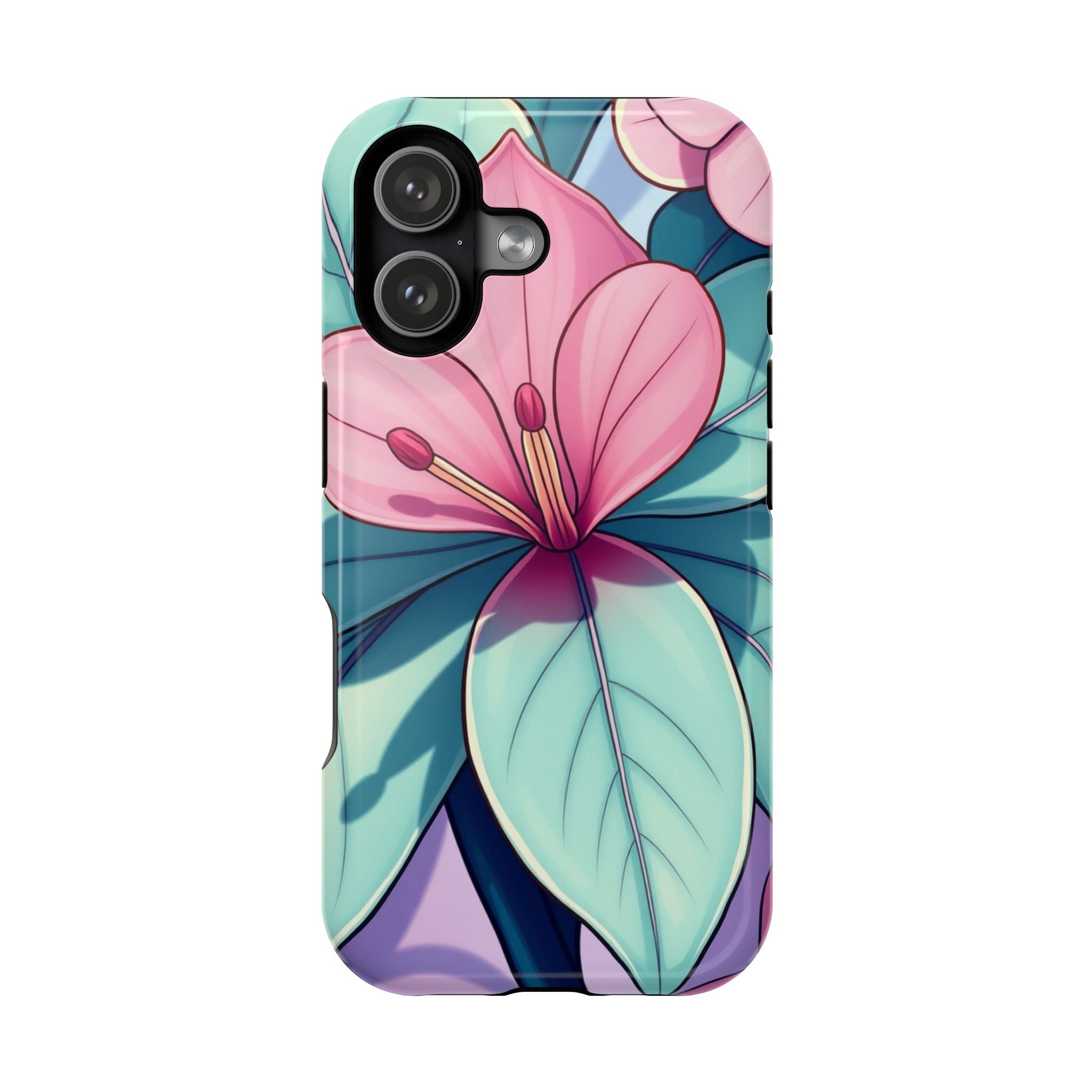 iPhone Earthy Tropical Bloom Design 11 Slim Everyday Designer Case · iPhone Case