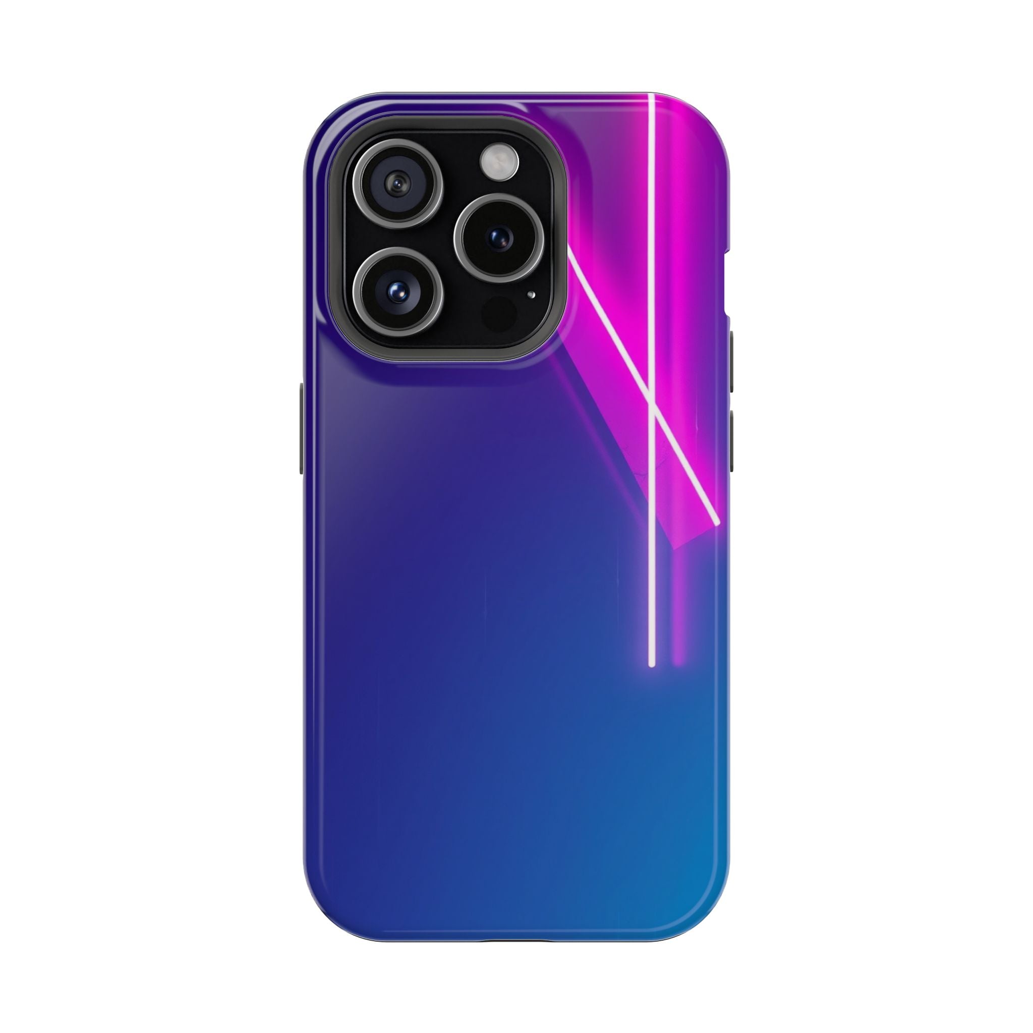 iPhone 1990s Geometric Neon Electric Art Slim Everyday Designer Case · iPhone Ca
