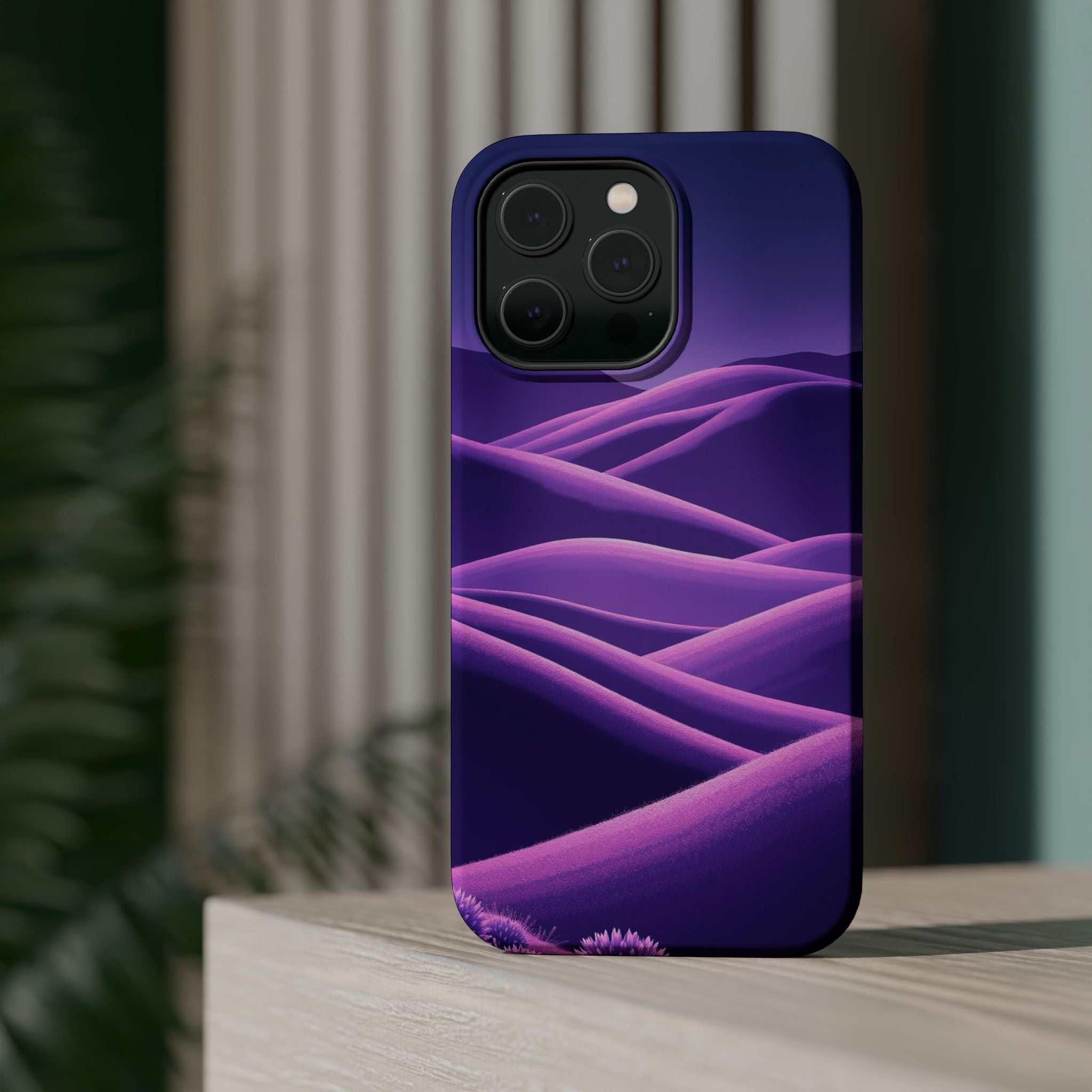 iPhone Rolling Hills Mystic Art 18 Bold Modern Everyday Snap Case · iPhone Case