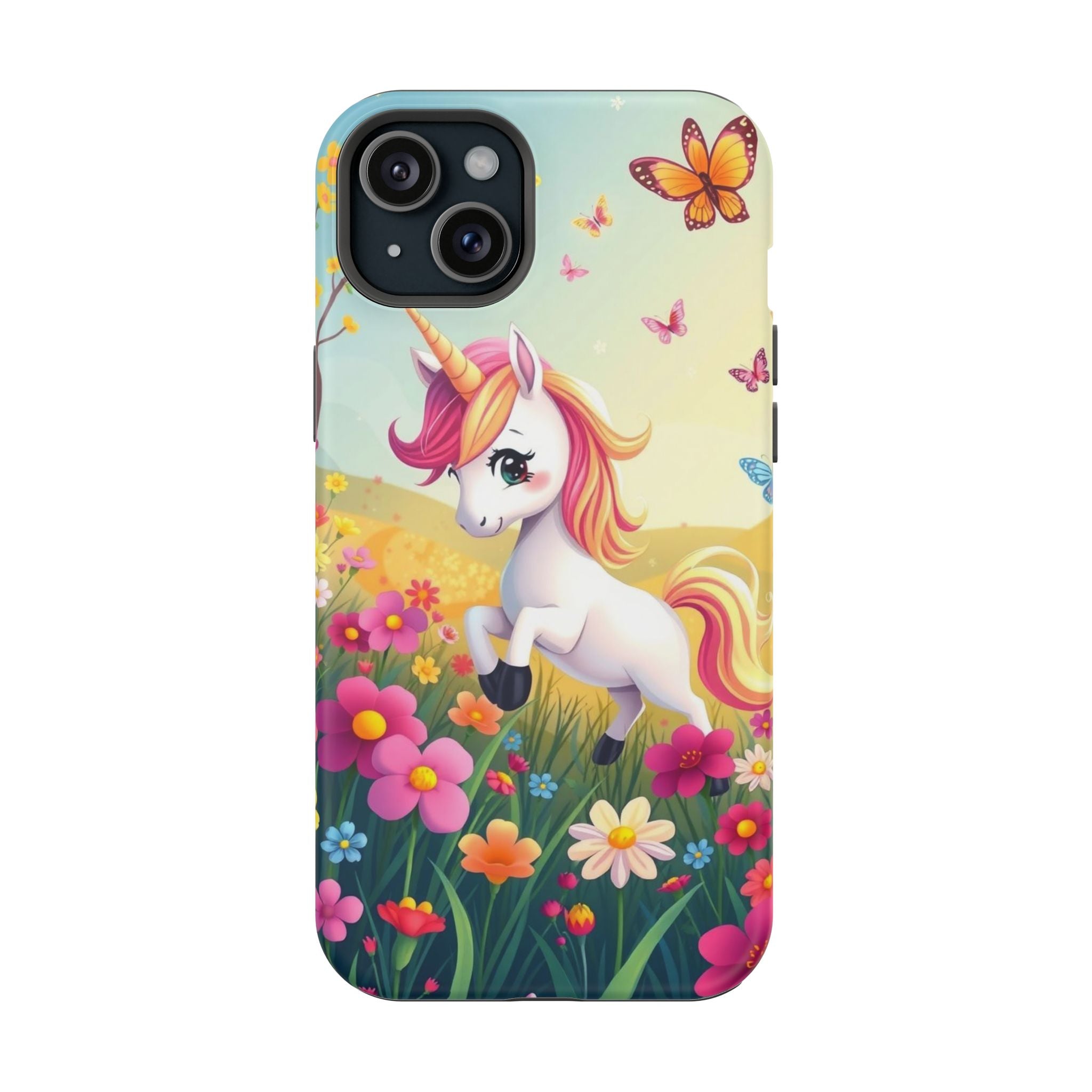 iPhone Magical Meadow Unicorn Kids Fun iPhone Phone Case Gift Slim · iPhone Case