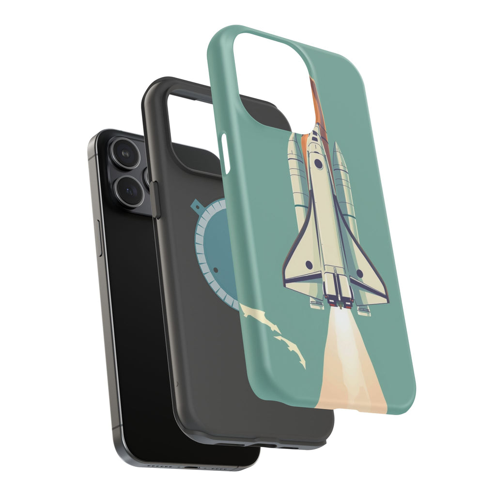 iPhone Retro Space Shuttle Cinematic Art Slim Everyday Designer Case · iPhone Ca