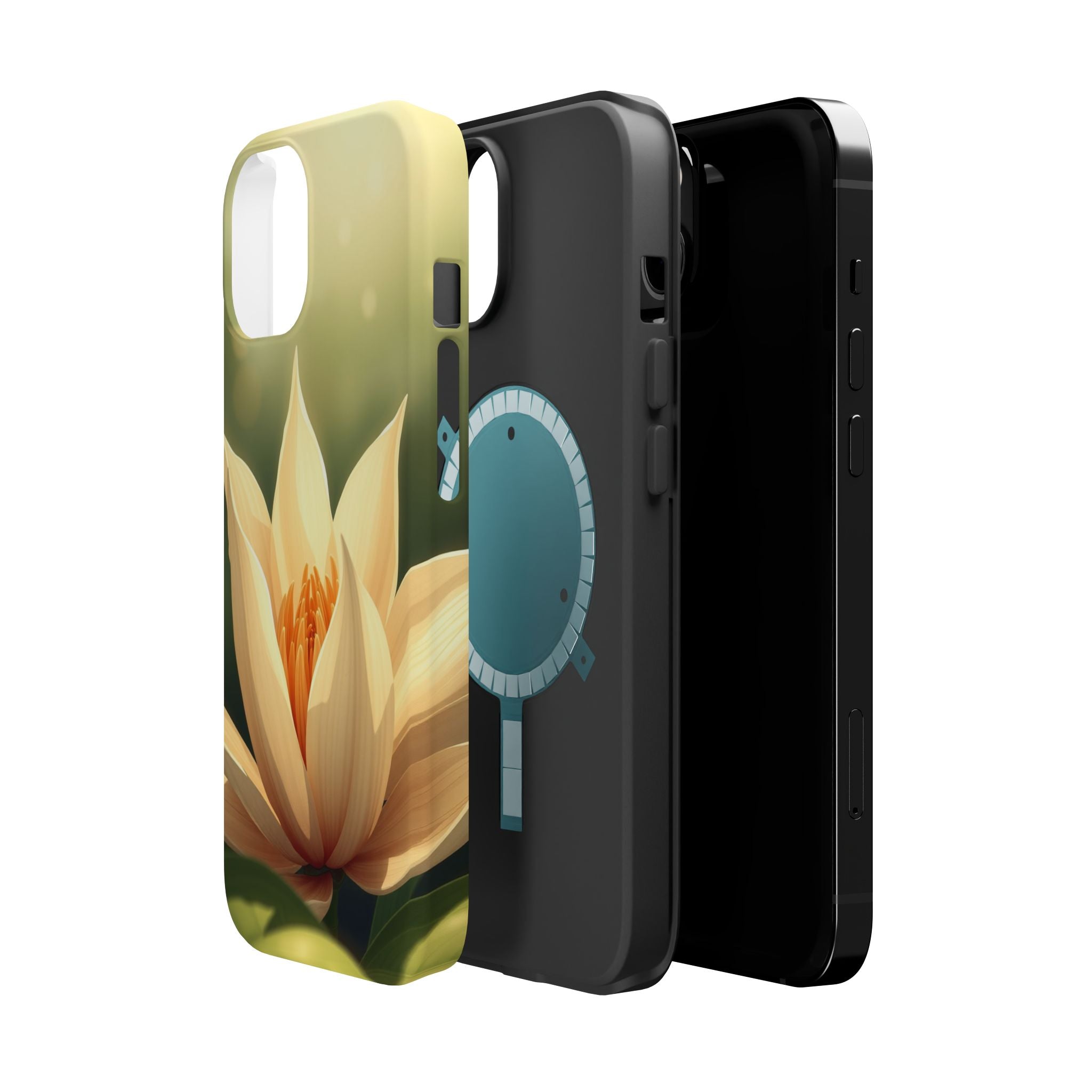 iPhone Bloom and Leaf Grunge Distressed Slim Everyday iPhone Designer · iPhone C