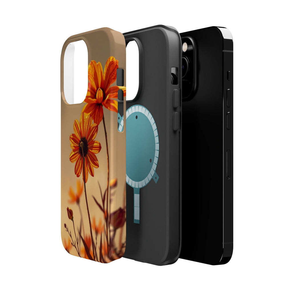 iPhone Floral Dark Academia Dreamy Design Slim Snap Case · iPhone Case