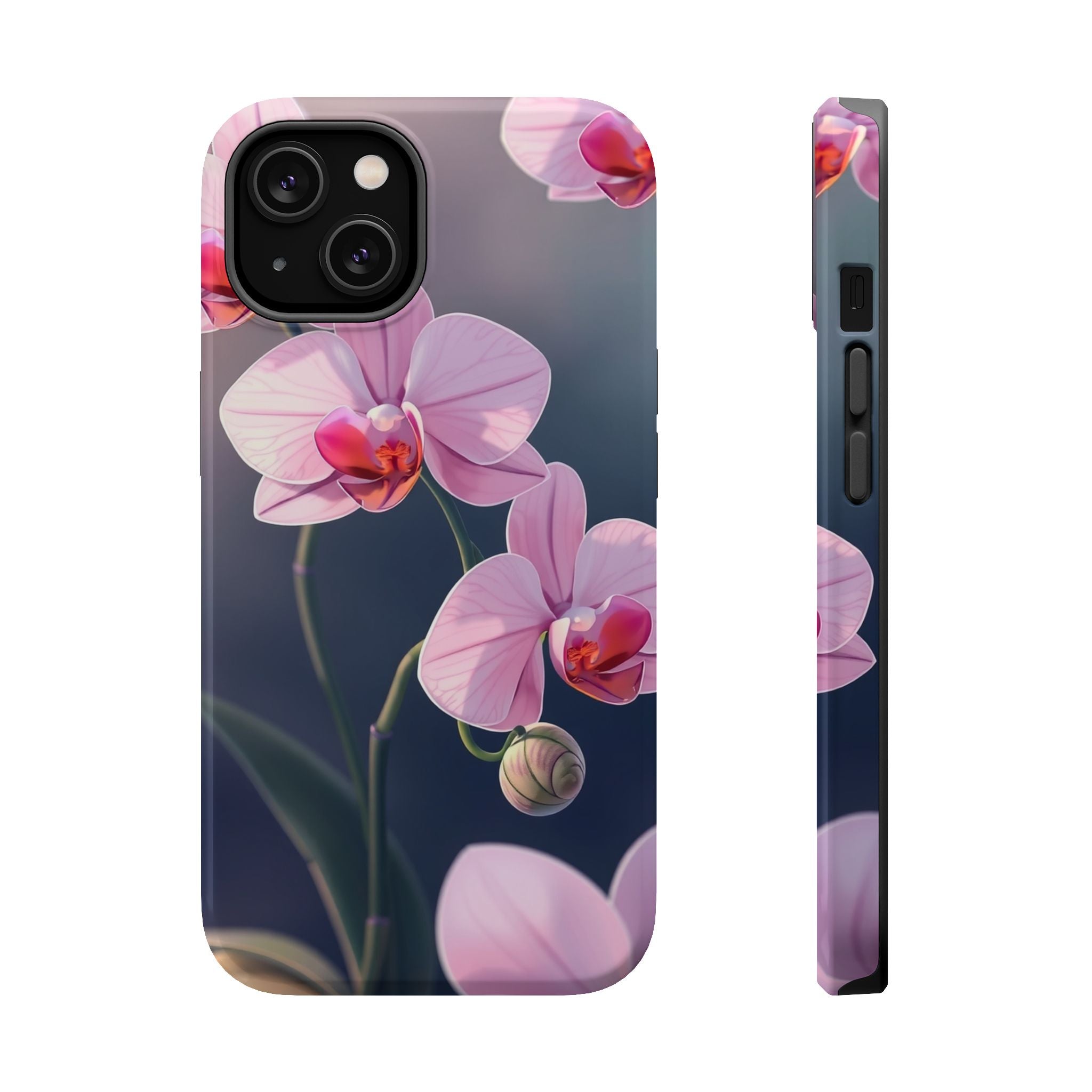 iPhone Orchid Study Pastel Kawaii Bold Modern Everyday Snap Case · iPhone Case