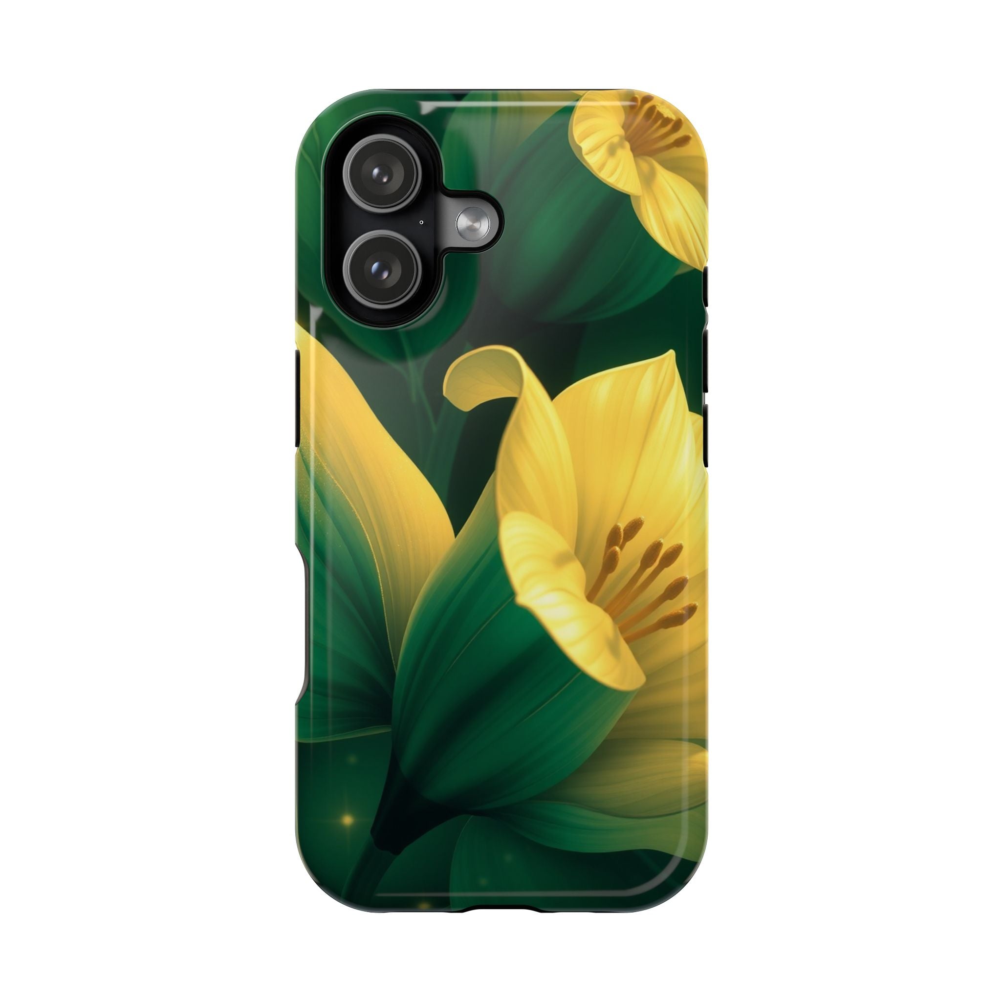 iPhone Night Bloomer Gold Foil Luxury Slim Everyday Designer Case · iPhone Case
