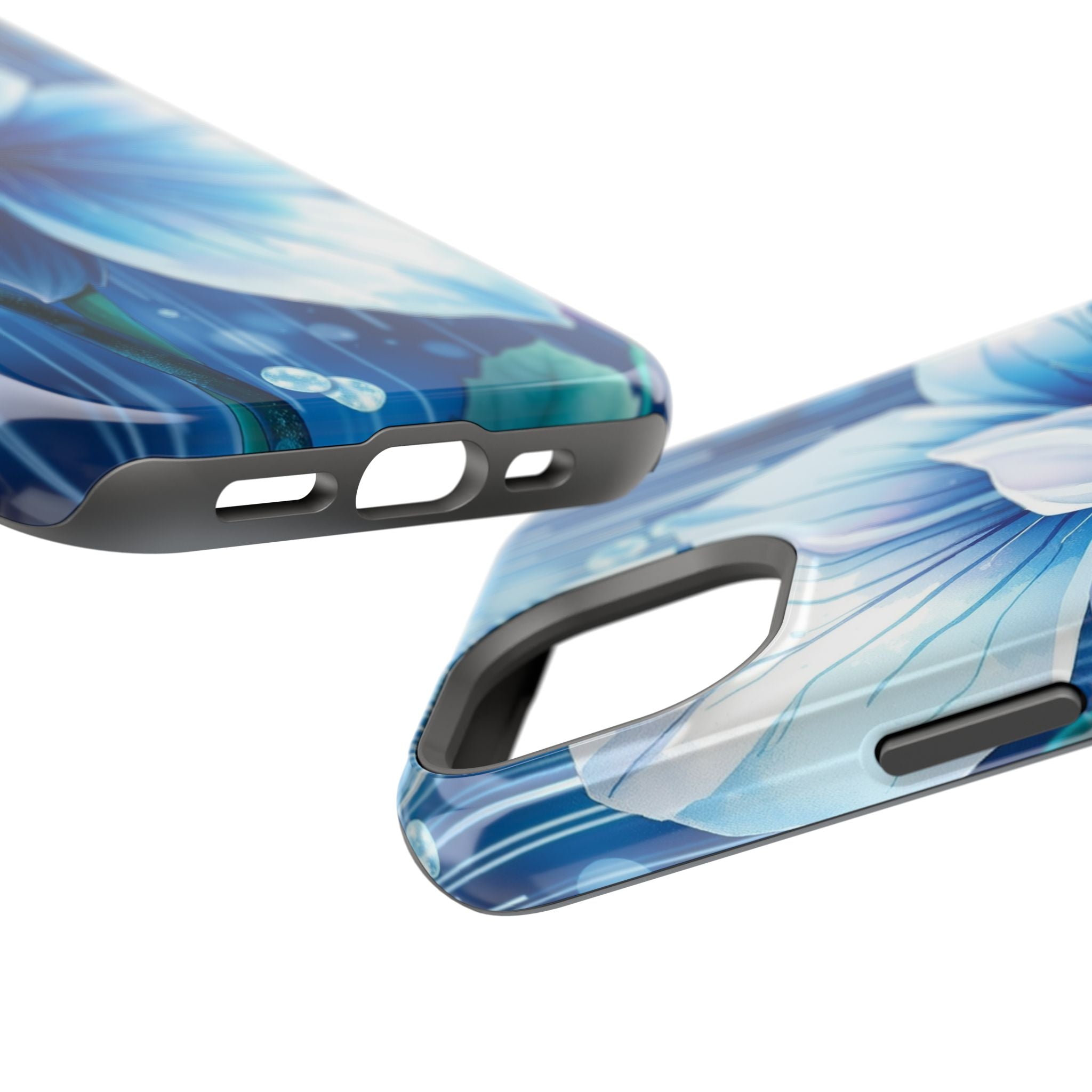 iPhone Spring Shower Bloom Electric Art Slim Everyday Designer Case · iPhone Cas