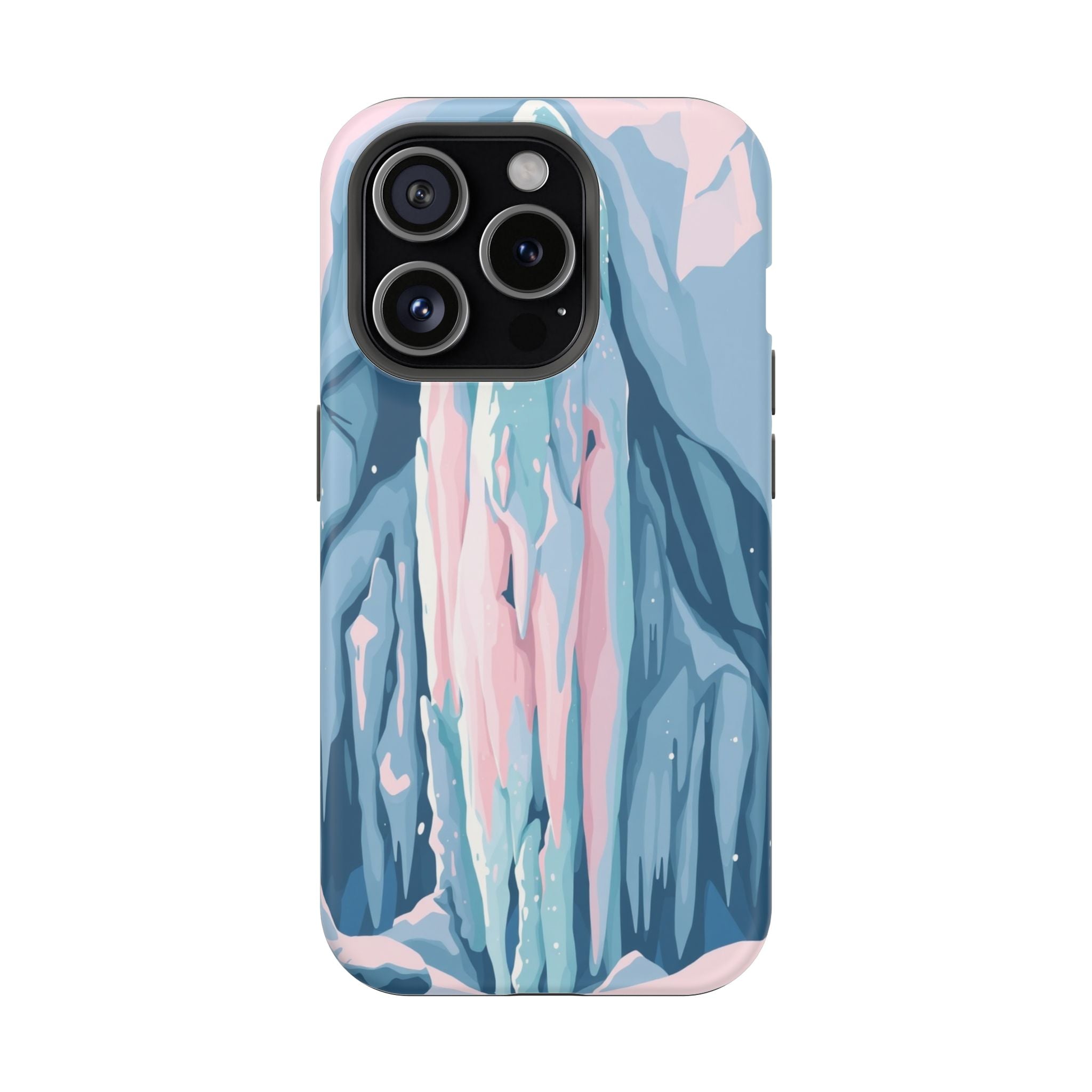 iPhone Mint And Blush Icicle Formation Slim Everyday Designer Case · iPhone Case