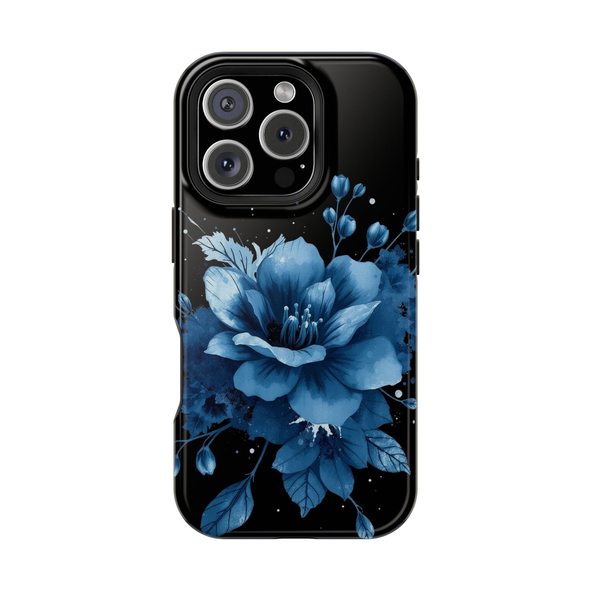 iPhone Serene Floral Watercolor Splash Design Slim Everyday Designer · iPhone Ca