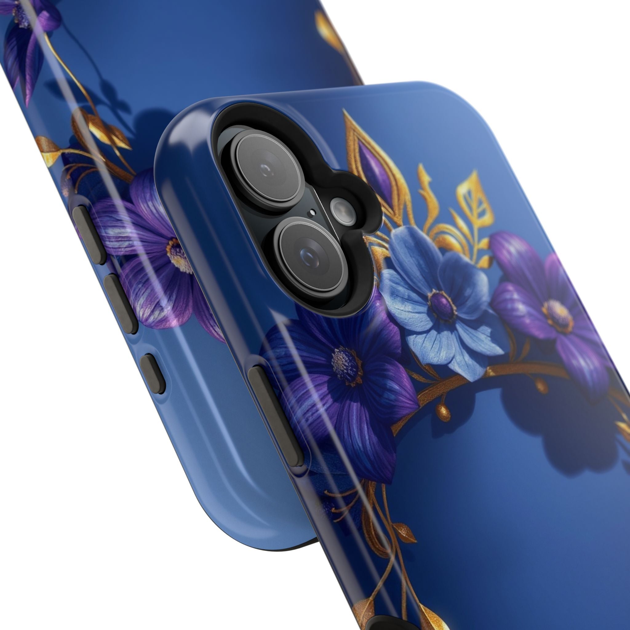 iPhone Vibrant Floral Crown Design 14 Slim Everyday Designer Case · iPhone Case