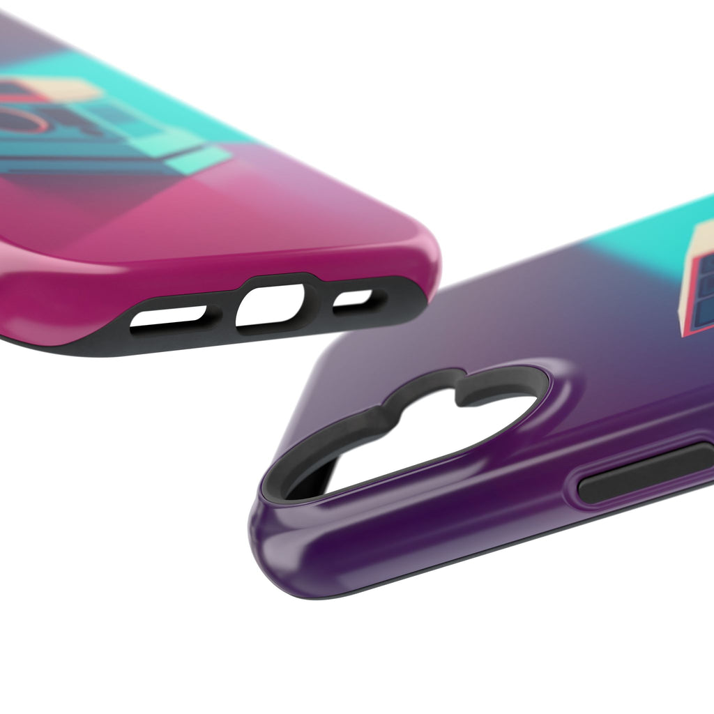 iPhone Polaroid Stack Memory Pop Art Bold Slim Everyday Designer Case · iPhone C