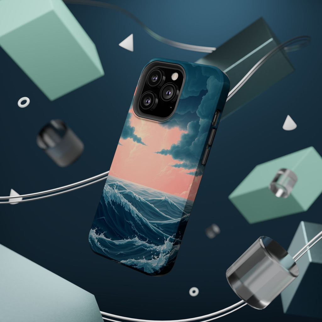 iPhone Storm at Sea 3D Digital Slim Everyday Designer Case · iPhone Case
