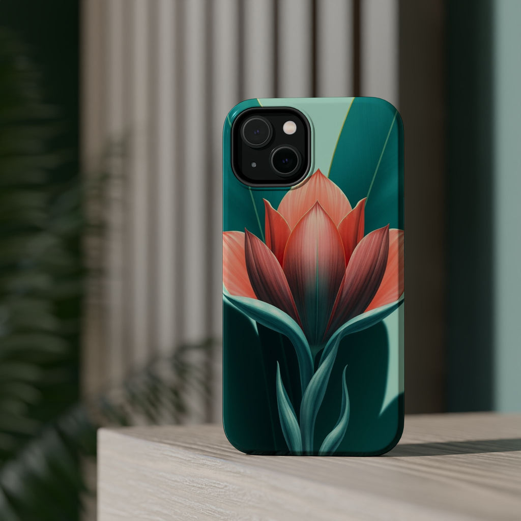 iPhone Dreamy Botanical Illustration Design Soft iPhone 14 Finish · iPhone Case