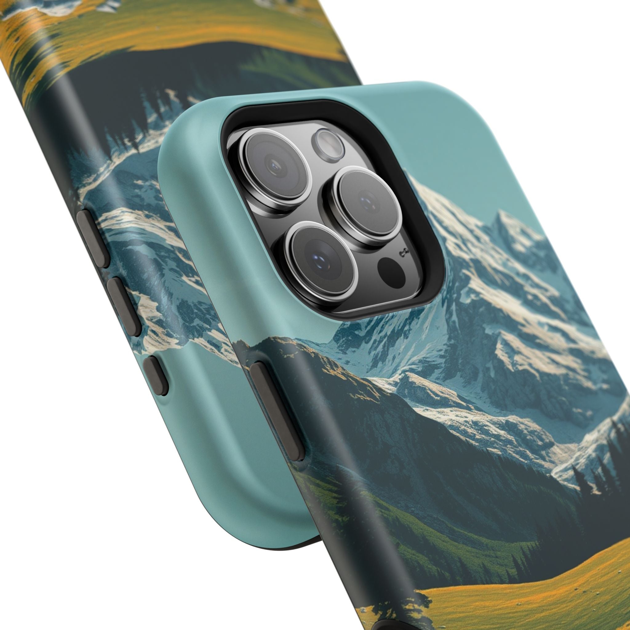 iPhone Alpine Meadow Bold Art 19 Bold Modern Everyday Snap Case · iPhone Case
