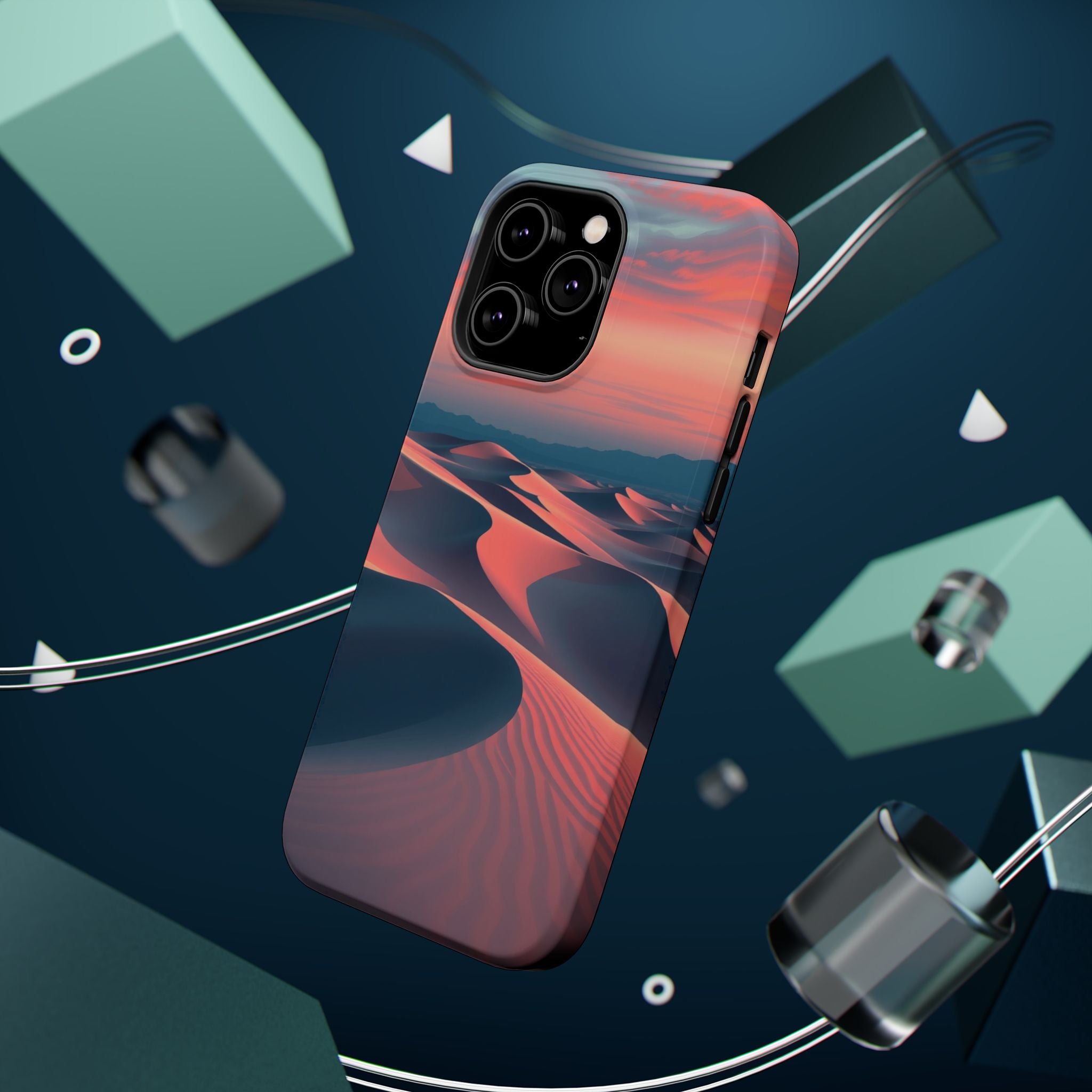 iPhone Sand Dunes at Dusk Oil Painting Impressionist iPhone Slim · iPhone Case