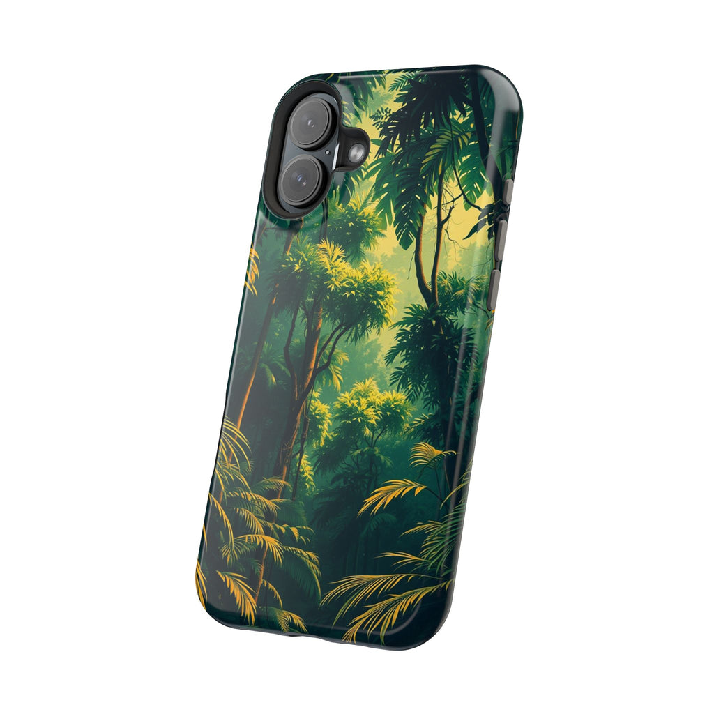 iPhone Rainforest Canopy Vintage Retro Poster Slim iPhone Everyday · iPhone Case