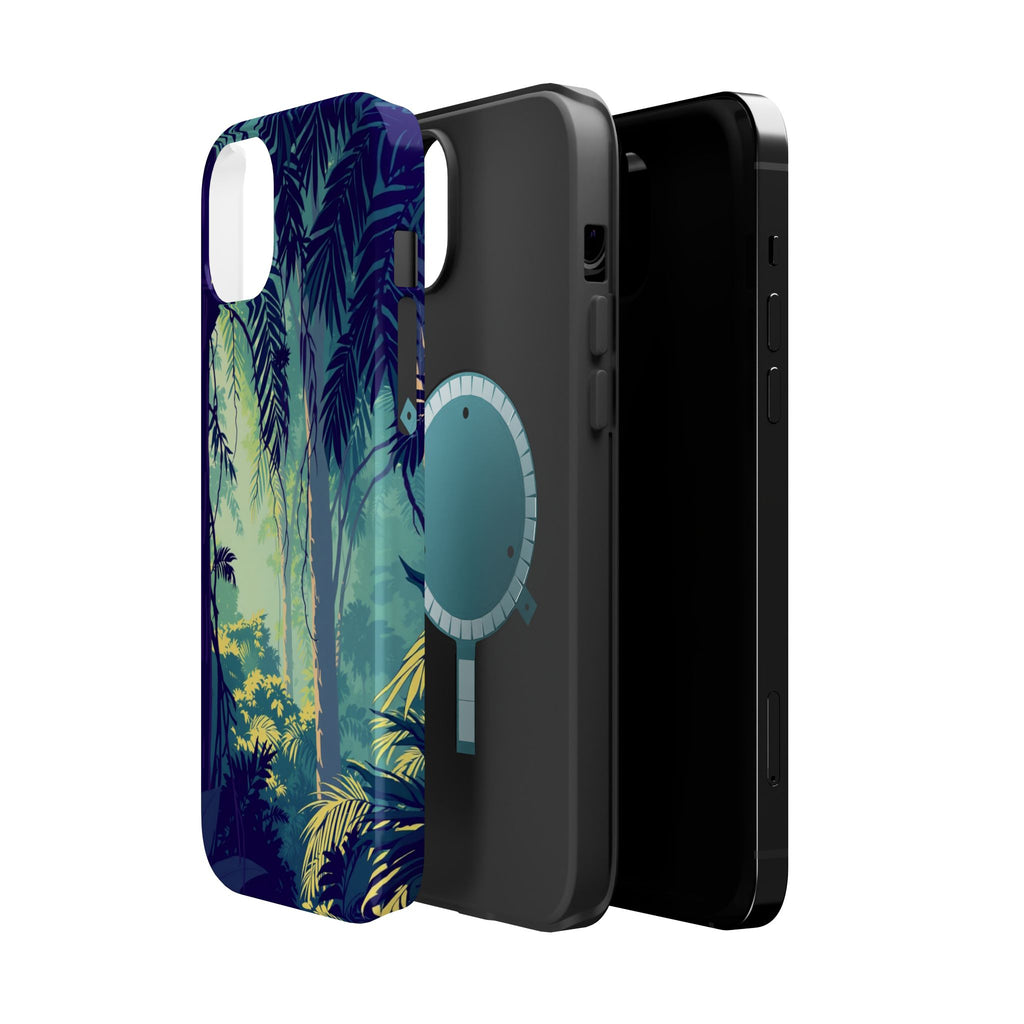 iPhone Mint And Blush Rainforest Canopy Slim Everyday iPhone Designer · iPhone C