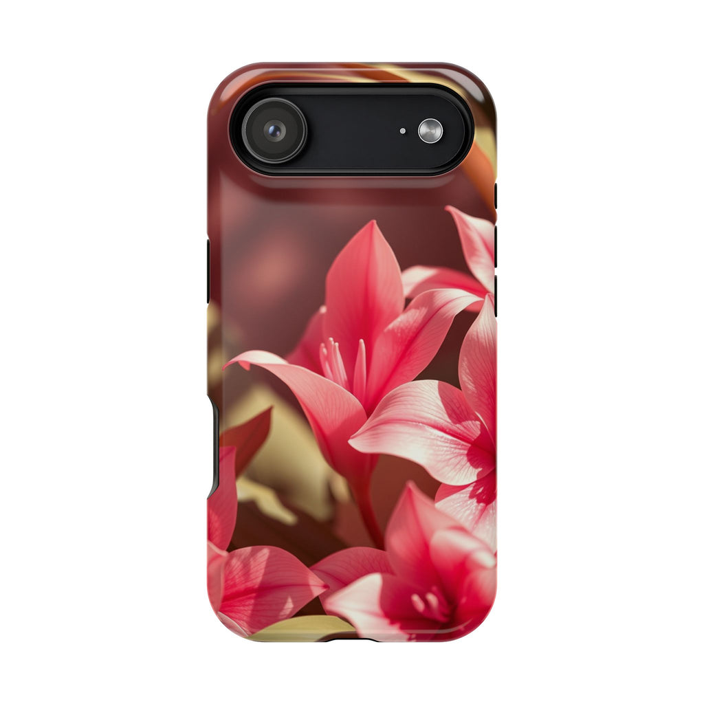 iPhone Radiant Jungle Floral Design Slim Everyday Designer Case · iPhone Case