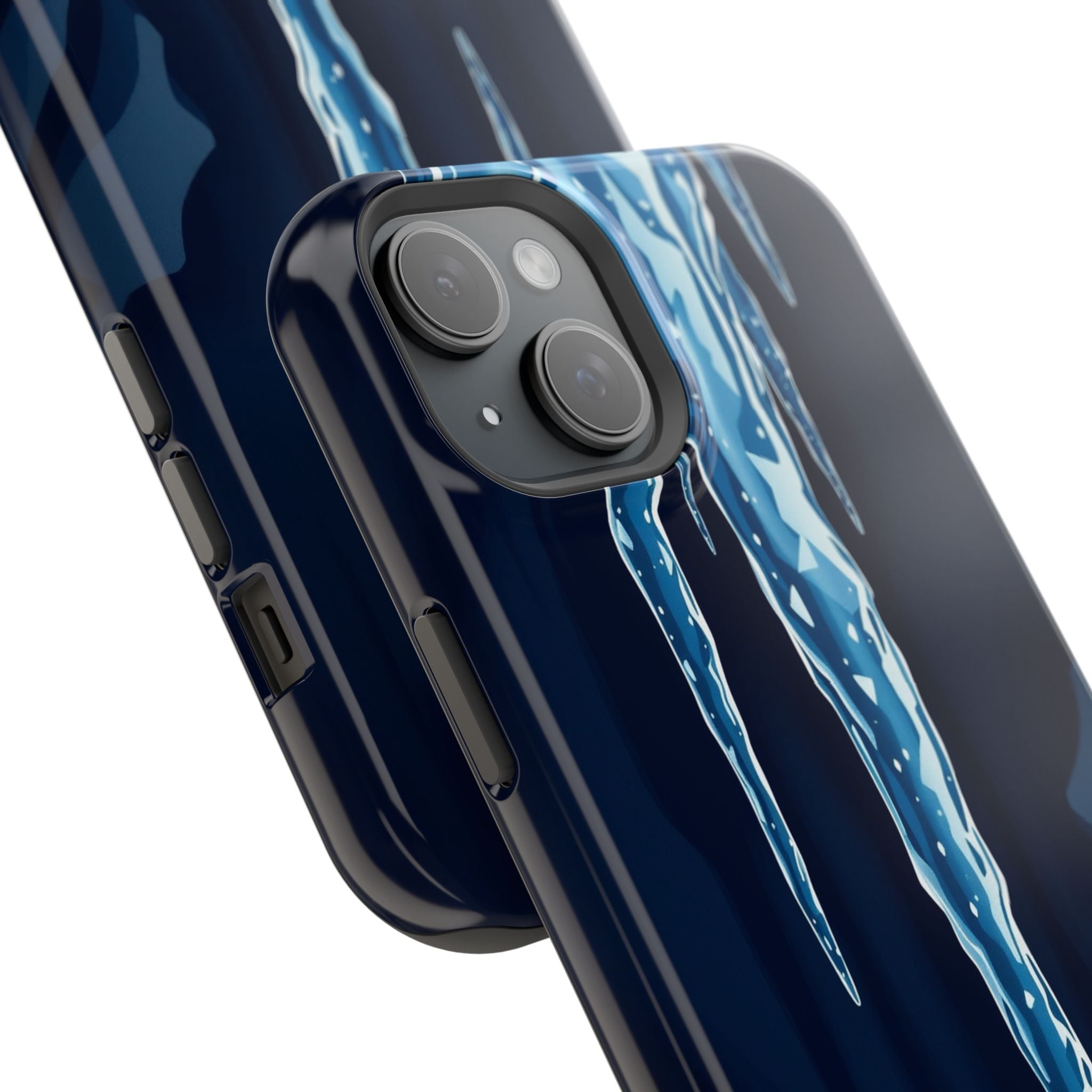 iPhone Vibrant Icicle Formation Design Slim Everyday Designer Case · iPhone Case