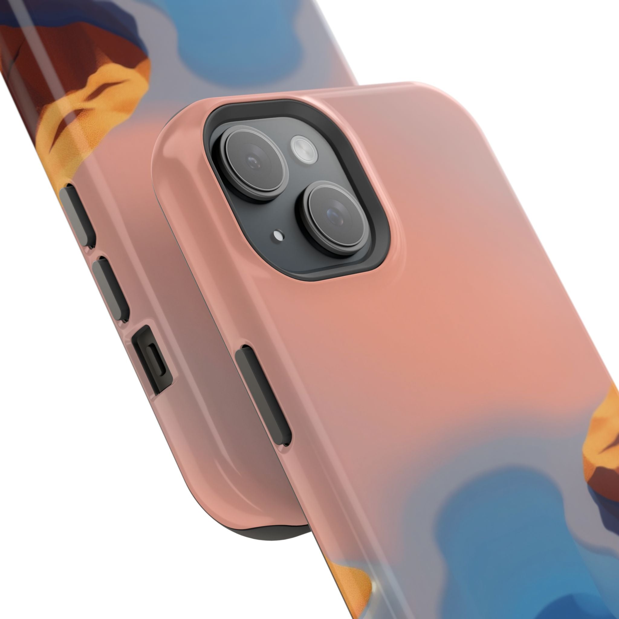 iPhone Burnt Orange And Sand Tidal Pool Slim Everyday iPhone Designer · iPhone C