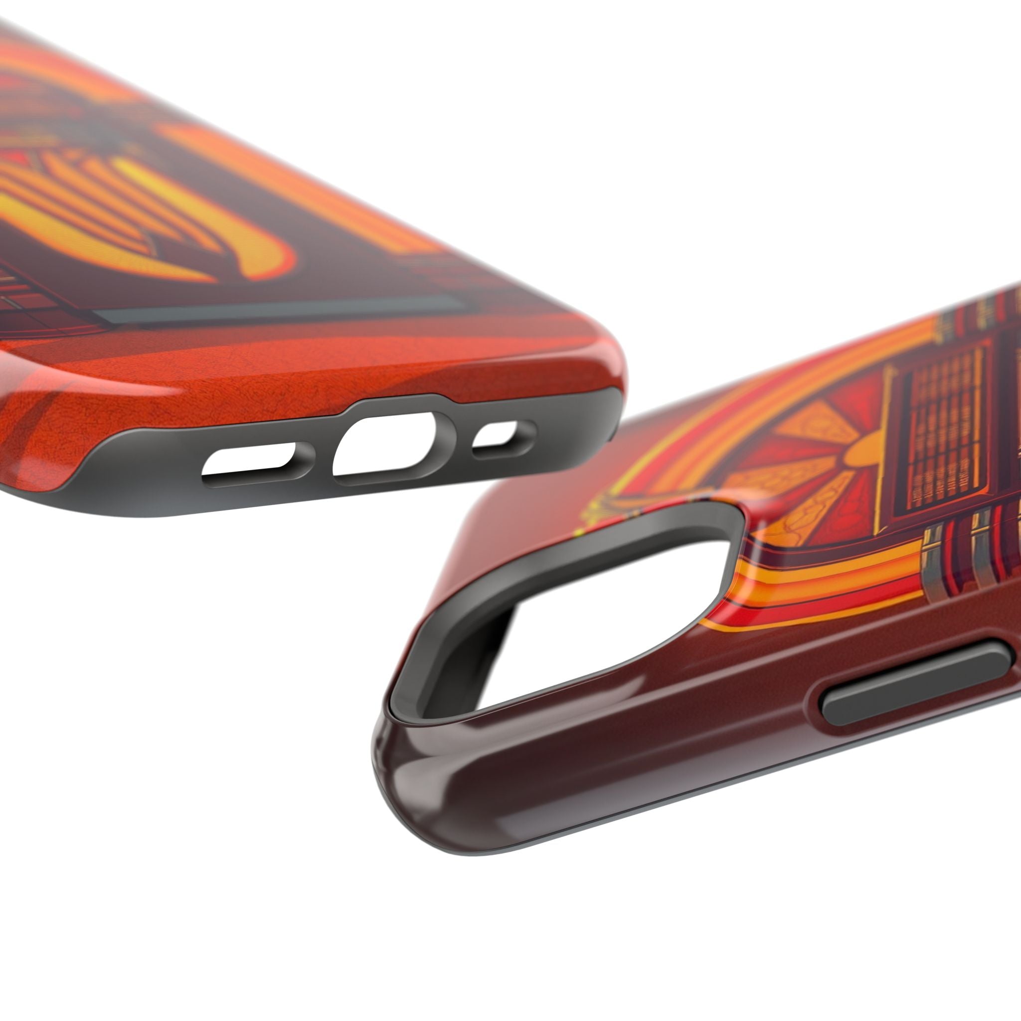 iPhone Jukebox Glow Pop Art Bold Bold Modern Everyday Snap Case · iPhone Case