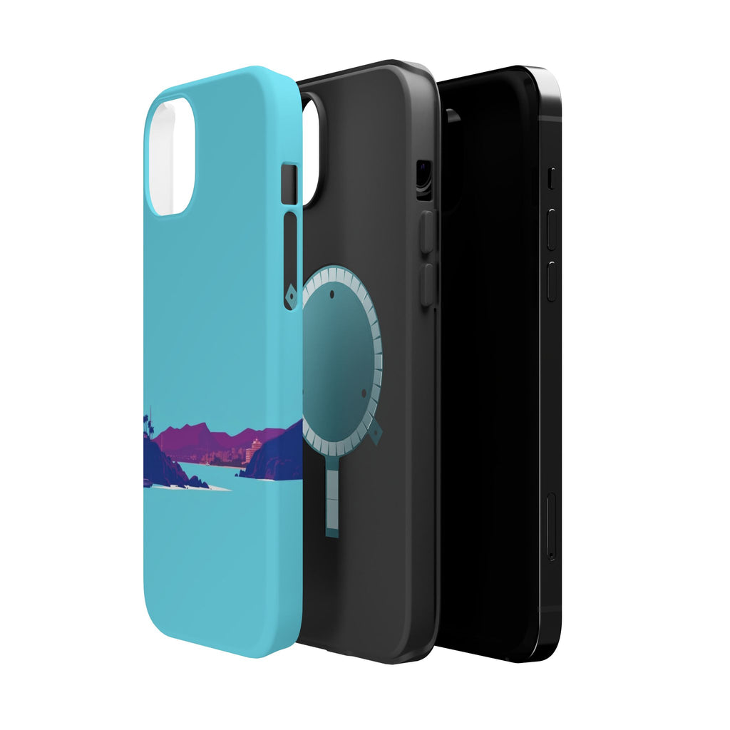 iPhone Hibiscus Coast Mystic Art Bold Modern Everyday Snap Case · iPhone Case