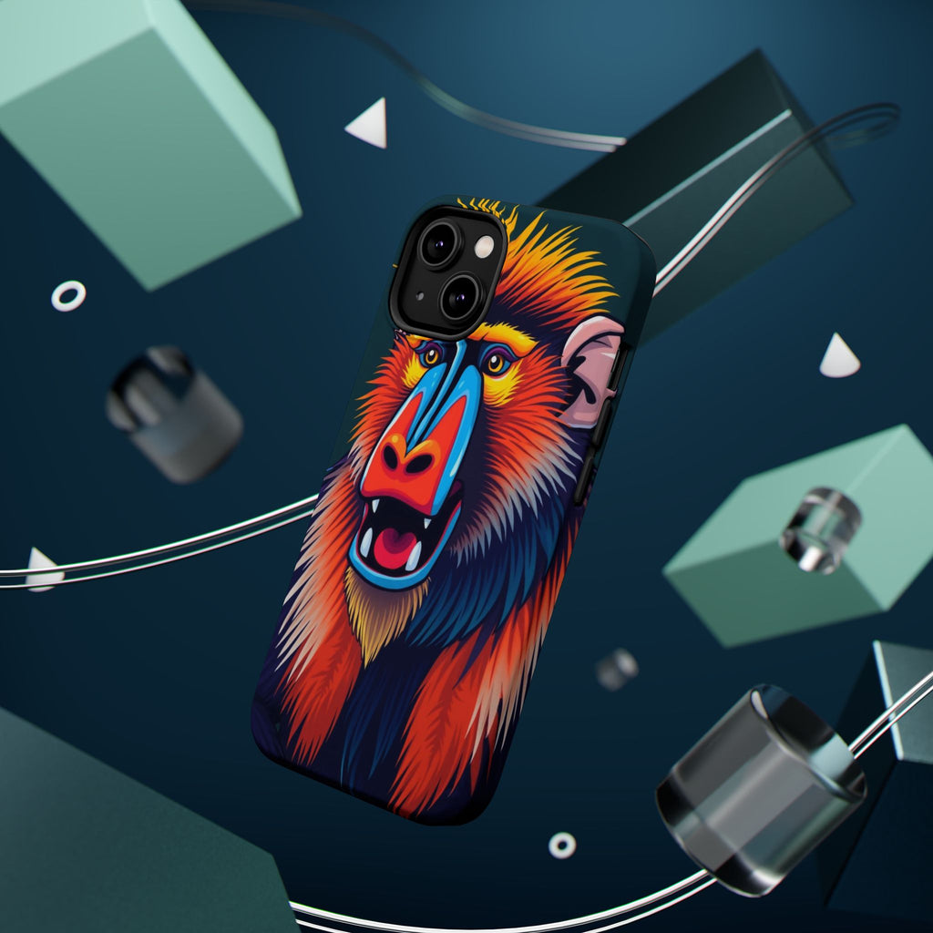 iPhone Mandrill Colorful Face Kids Fun iPhone Phone Case Gift Slim · iPhone Case