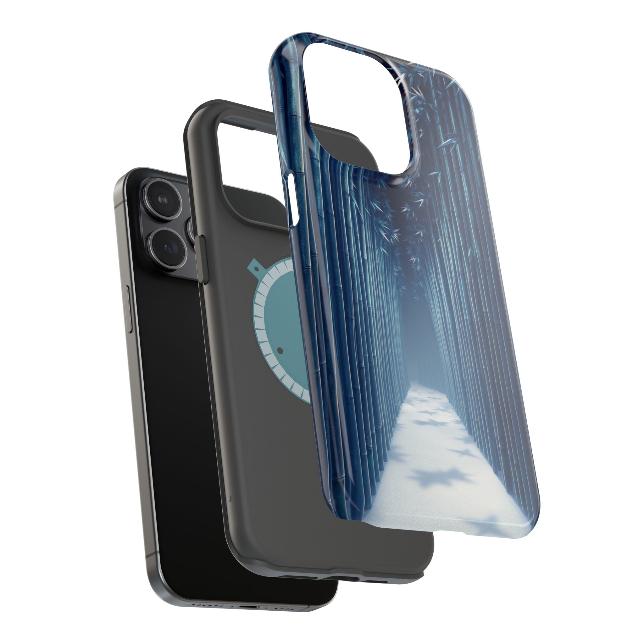 iPhone Bamboo Grove Electric Art Bold Modern Everyday Snap Case · iPhone Case