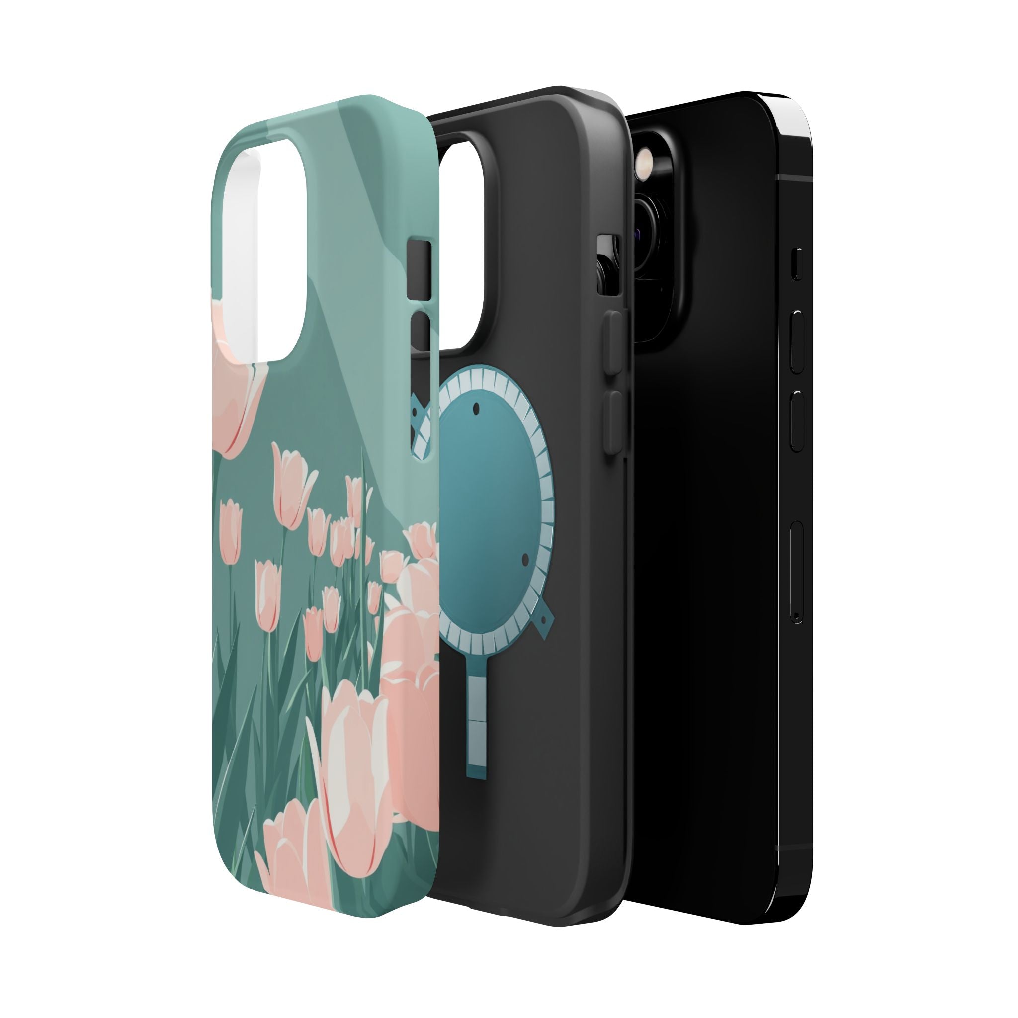 iPhone Tulip Row Enchanted Art Slim Everyday Designer Case · iPhone Case