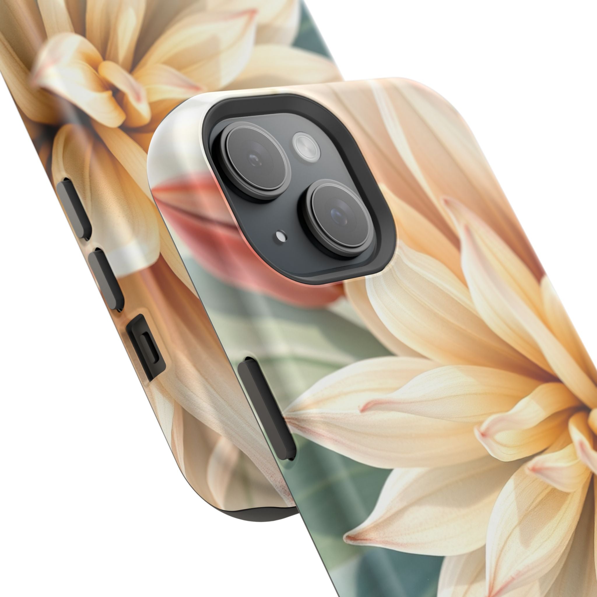 iPhone Neon Floral Radiant Design Clean Minimal Snap Case · iPhone Case