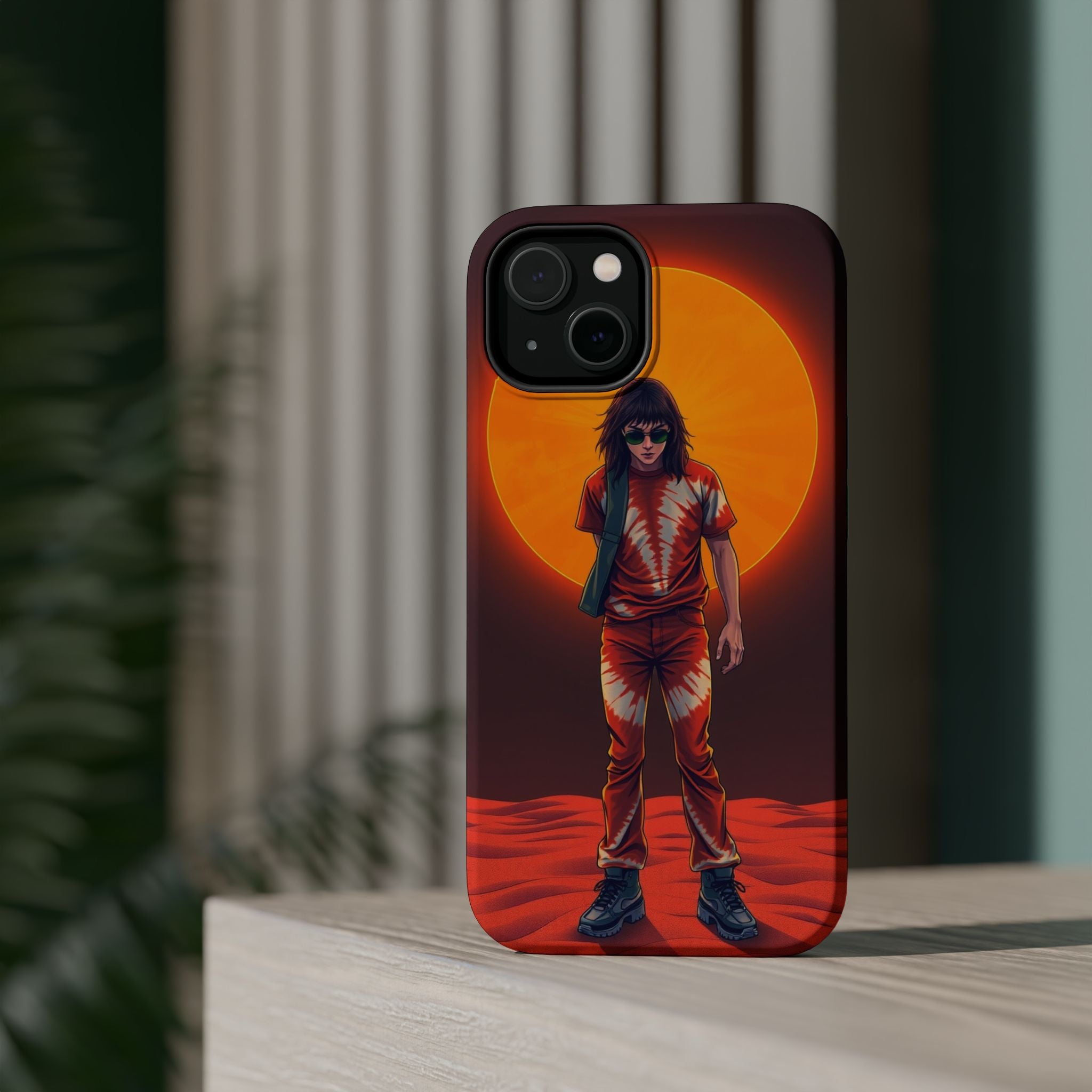 iPhone Tie-Dye 60s Enchanted Art Bold Modern Everyday Snap Case · iPhone Case