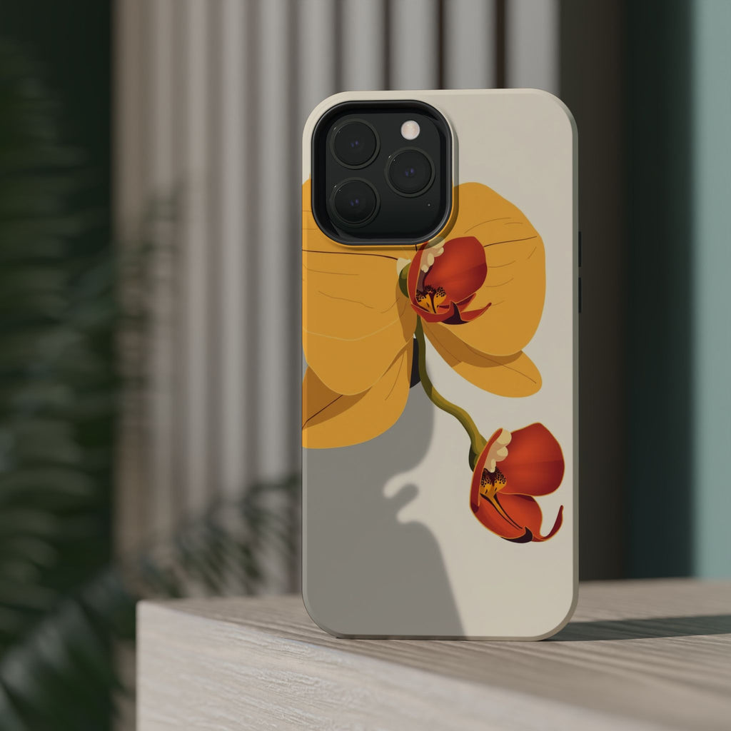 iPhone Vibrant Orchid Study Design Bold Modern Everyday Snap Case · iPhone Case