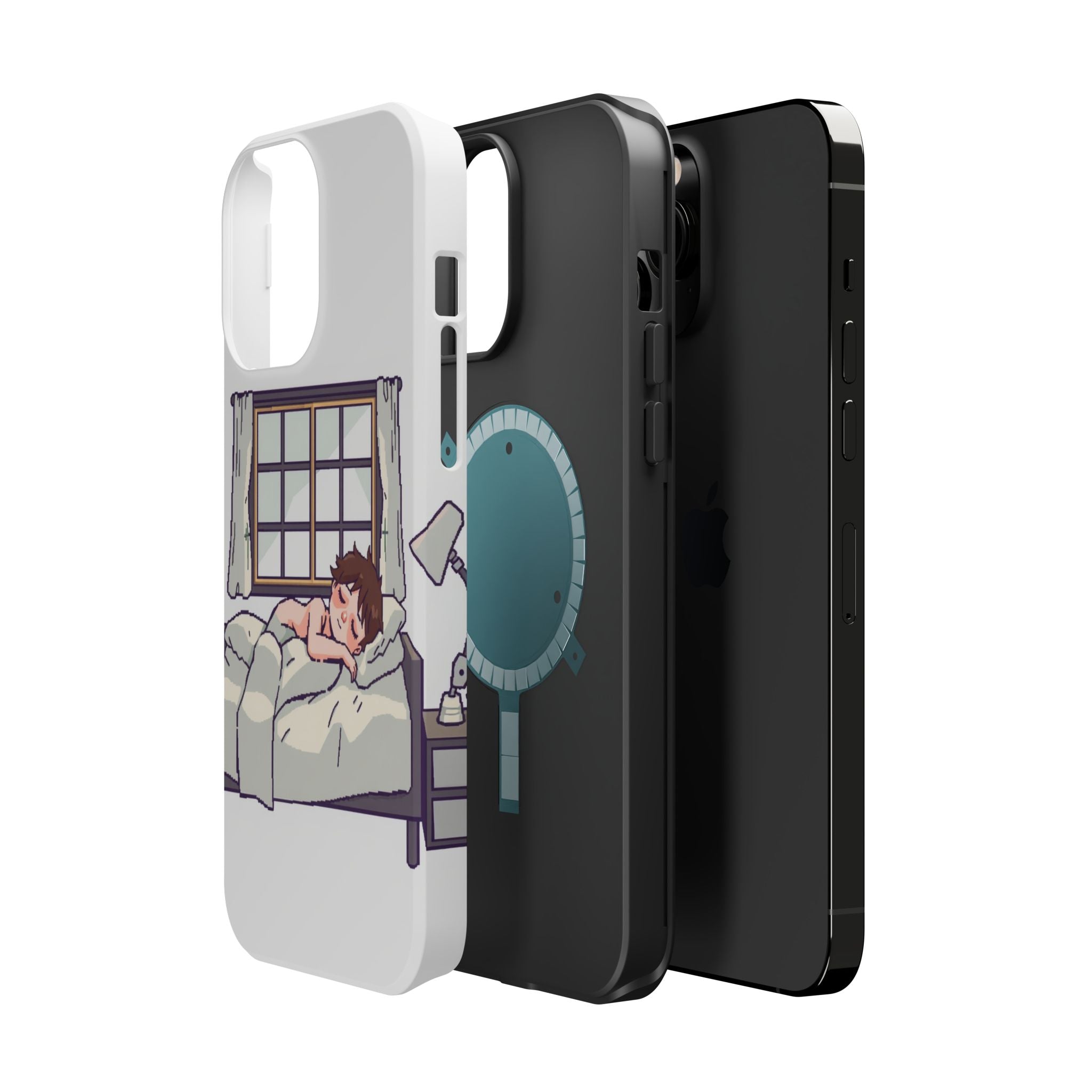 iPhone Do Not Disturb: Napping Bold Art Slim Everyday Designer Case · iPhone Cas