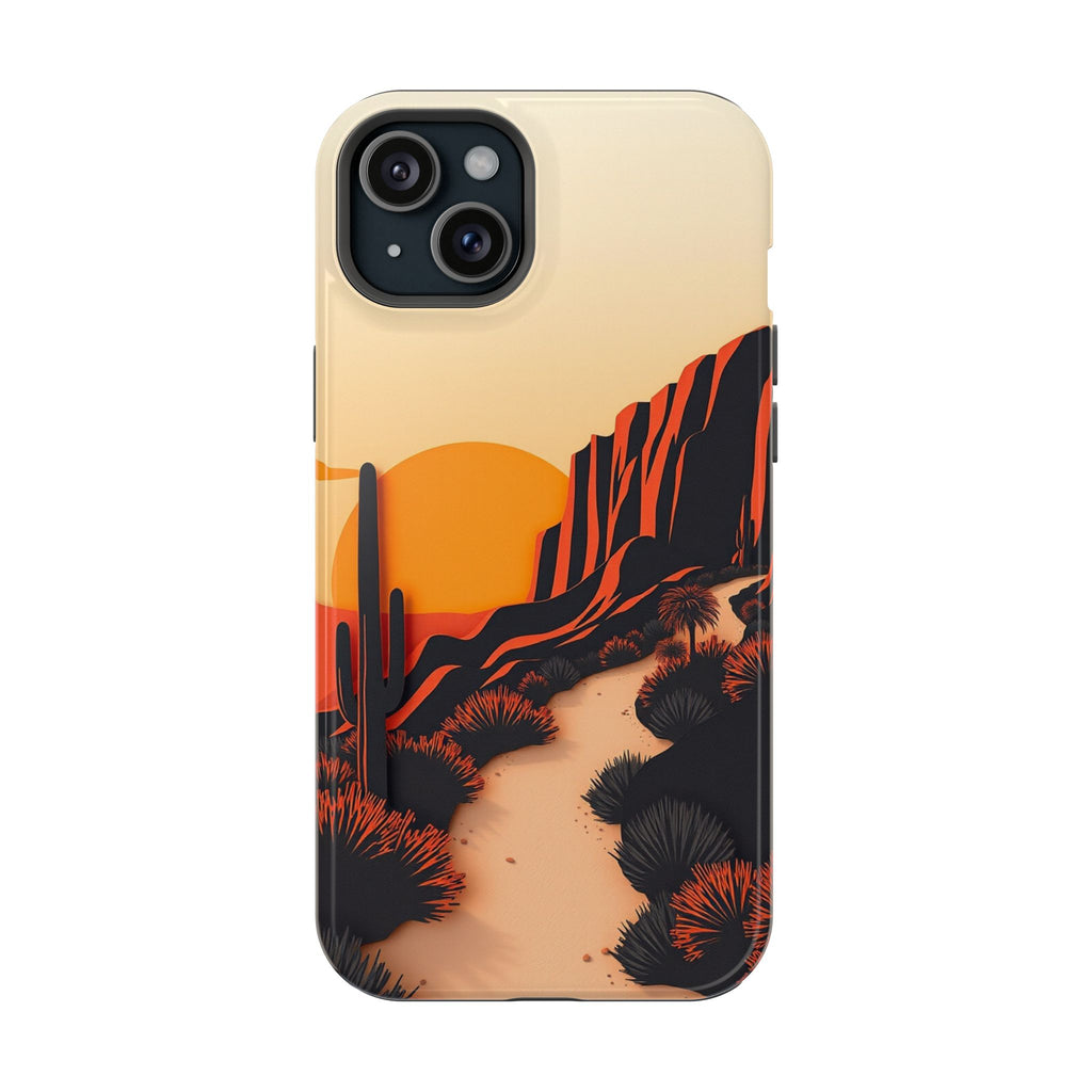 iPhone Serene Mesa Sunset Design 12 Slim Everyday Designer Case · iPhone Case