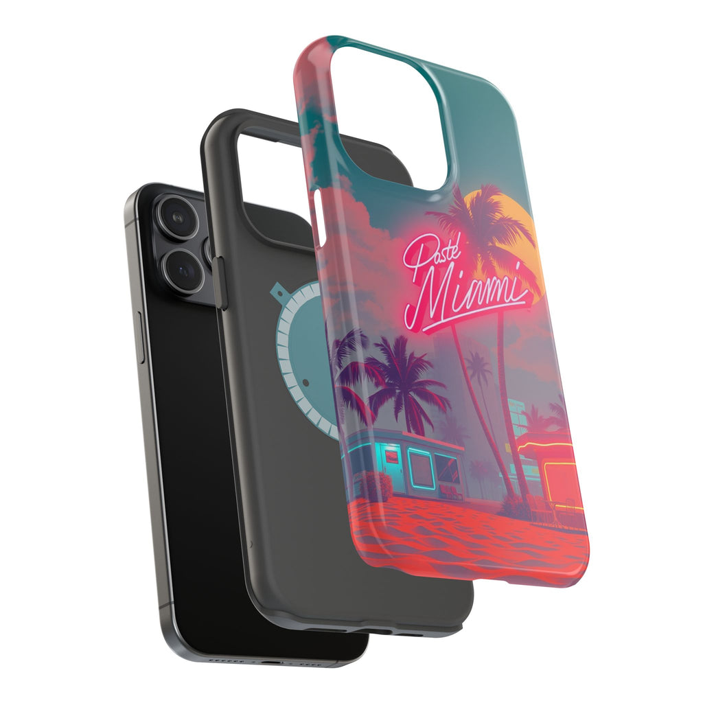 iPhone 1980s Pastel Miami Enchanted Art Slim Everyday Designer Case · iPhone Cas