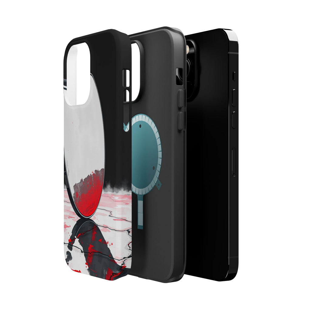 iPhone Earthy Salt Flat Mirror Design Slim Everyday Designer Case · iPhone Case