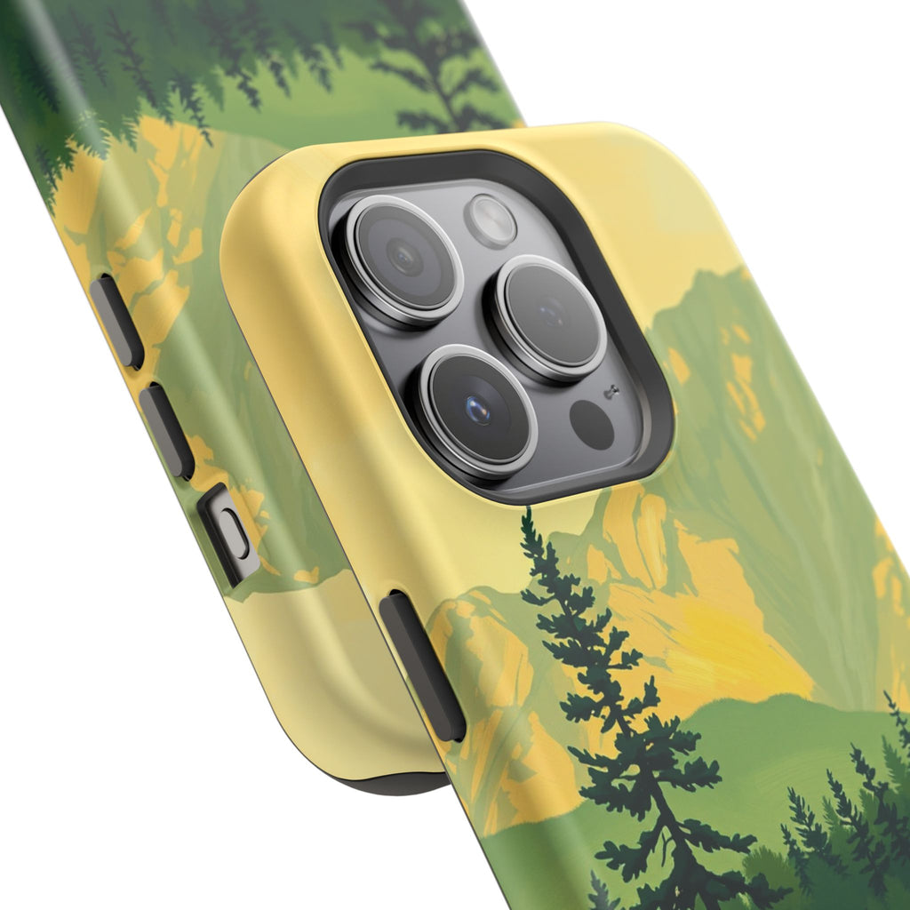 iPhone Pine Ridge Oil Painting Impressionist Slim iPhone Everyday · iPhone Case