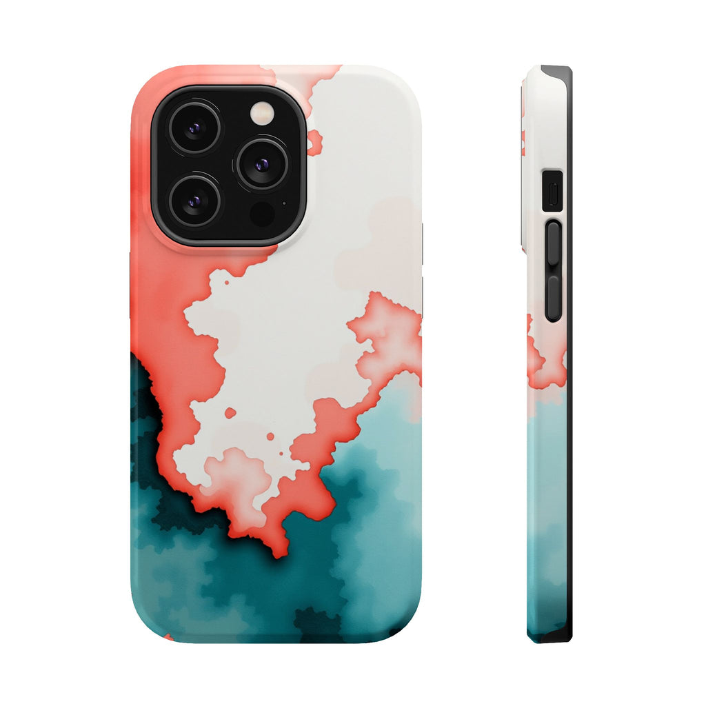 iPhone Watercolor Wash Dark Gothic Ink Slim Everyday Designer Case · iPhone Case