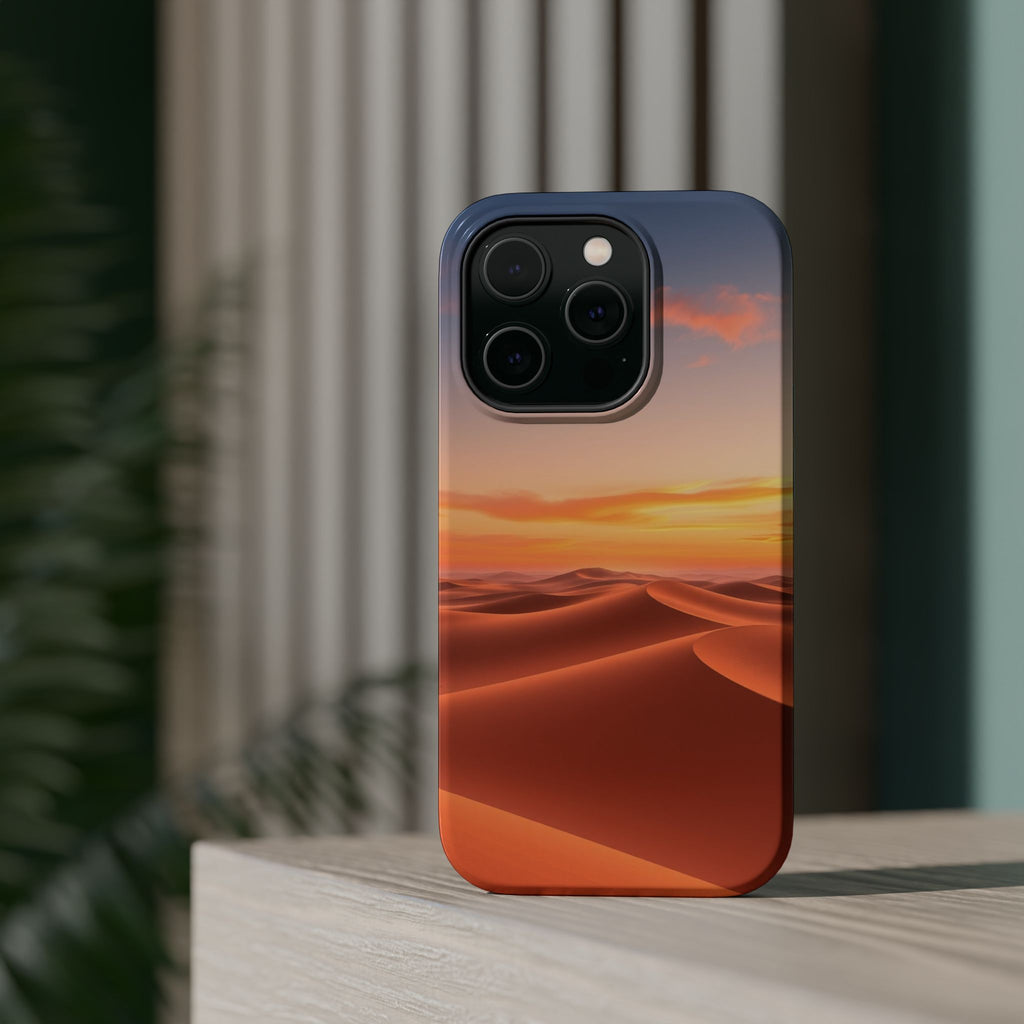 iPhone Burnt Orange And Sand Dunes at Dusk Slim iPhone Everyday · iPhone Case